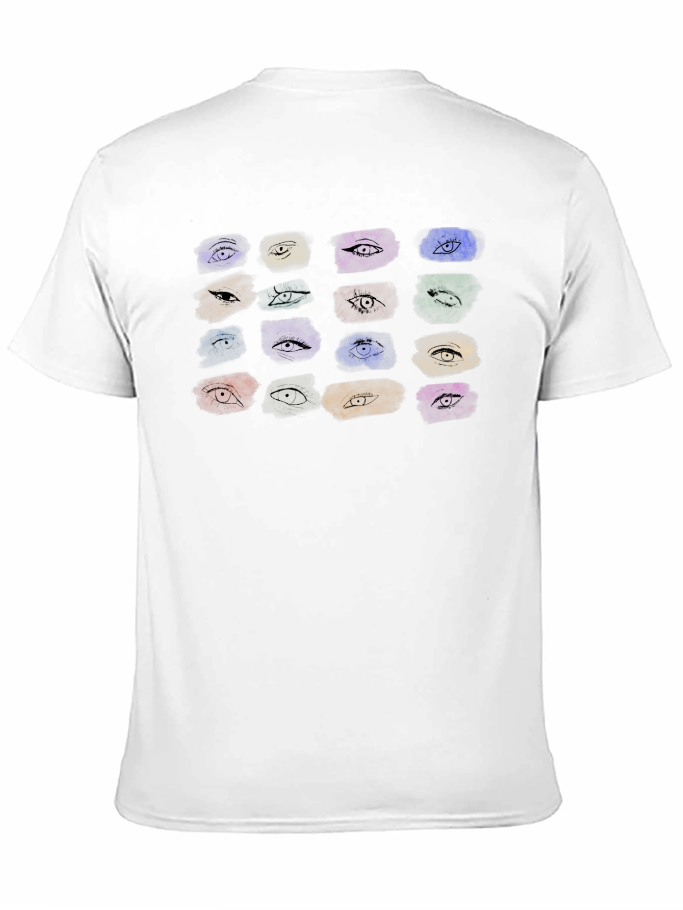 Black Eye See You Graphic Tee - Black Cotton T-Shirt view 11