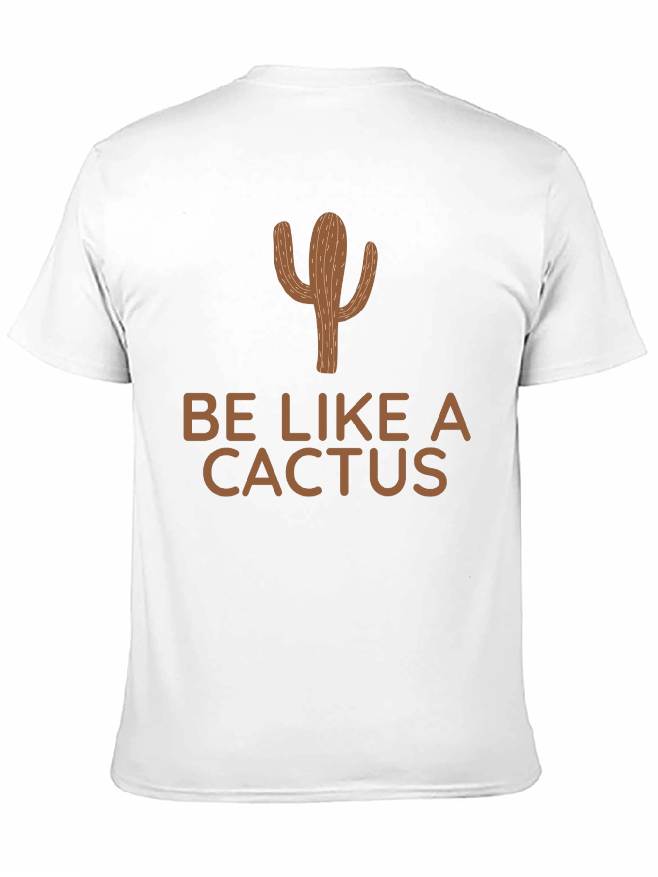 Black Be Like a Cactus Graphic T-Shirt view 11