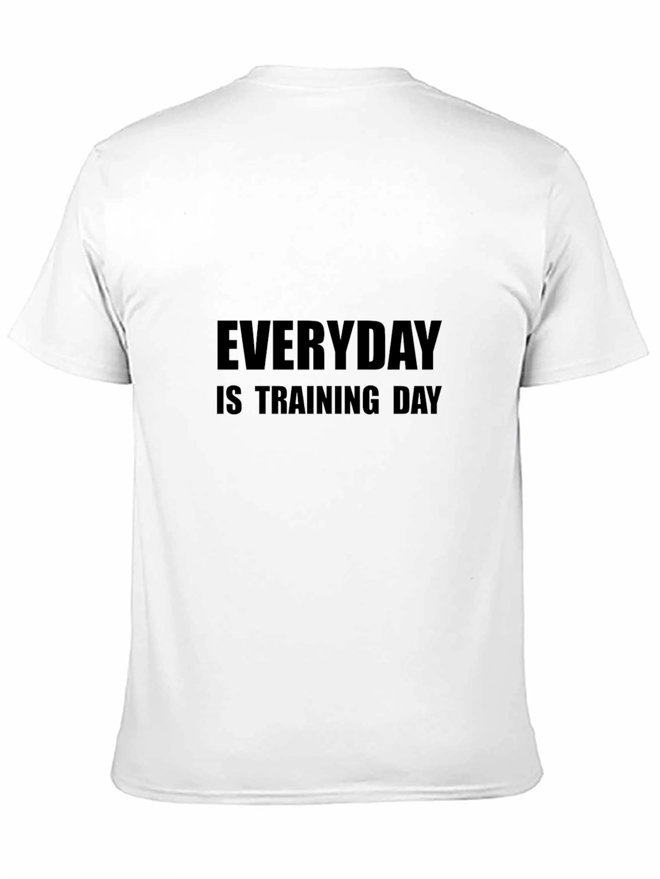 Black Everyday is Training Day Black T-Shirt view 11