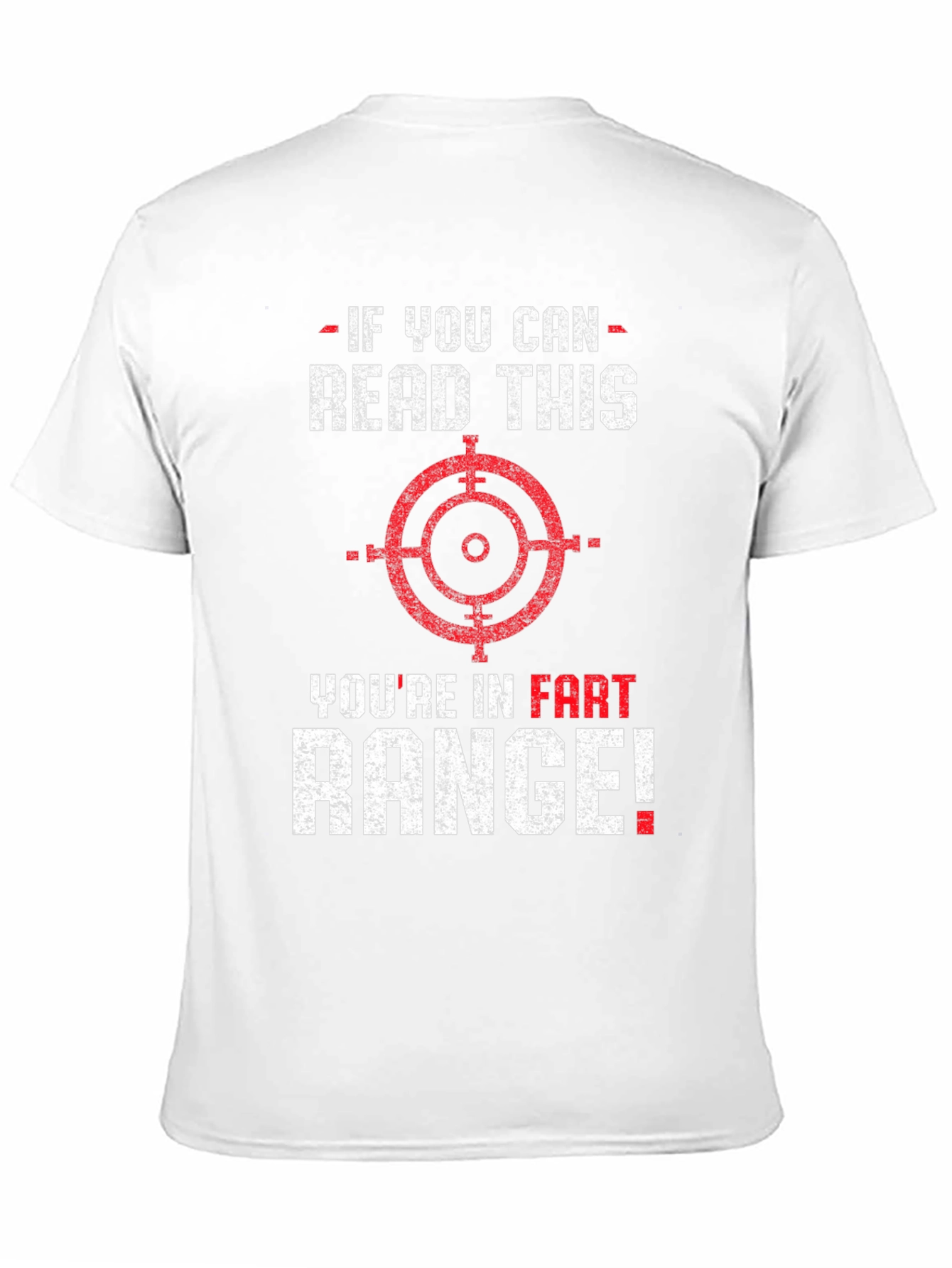 Black Funny Fart Range Graphic Tee view 11