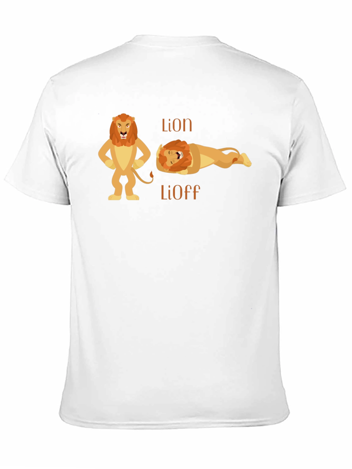 Black Lion / Lion Off Black T-Shirt view 11