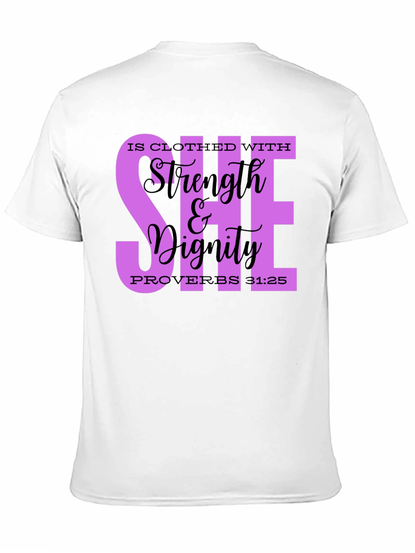Strength & Dignity Women's Christian T-Shirt - 11