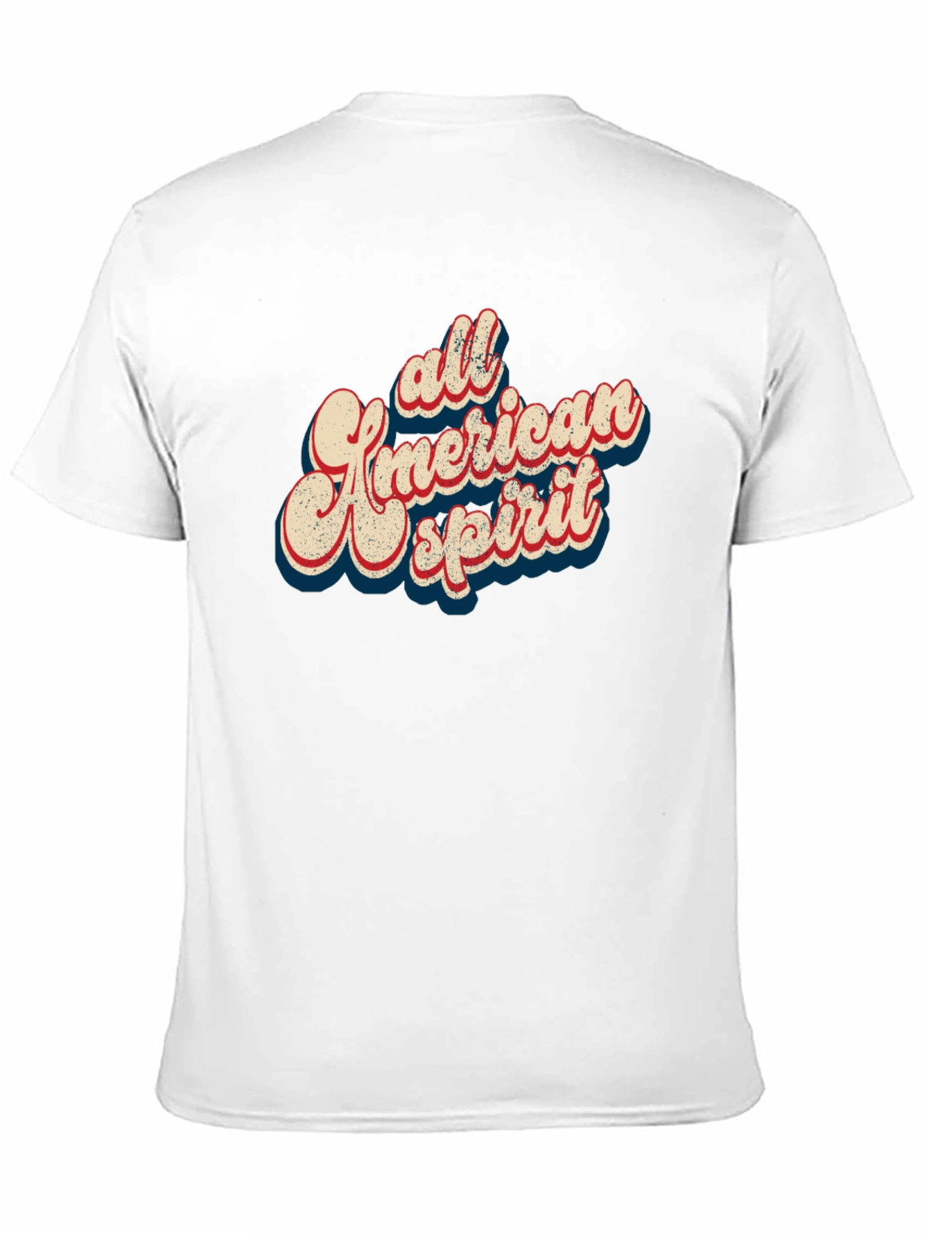 Black All American Spirit Graphic Tee - Black view 11