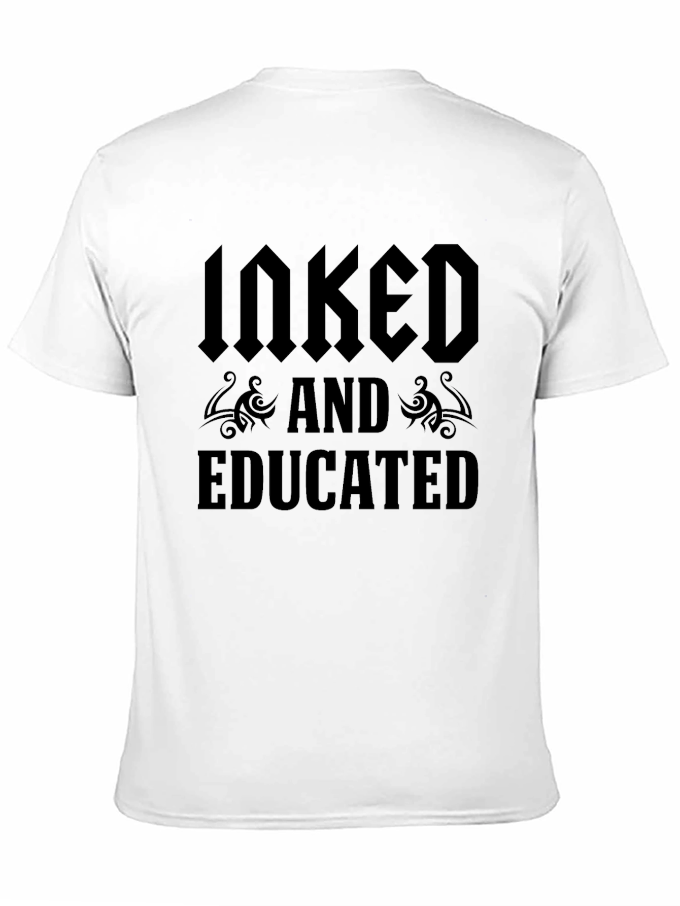 Black Inked and Educated Graphic T-Shirt - Black view 11