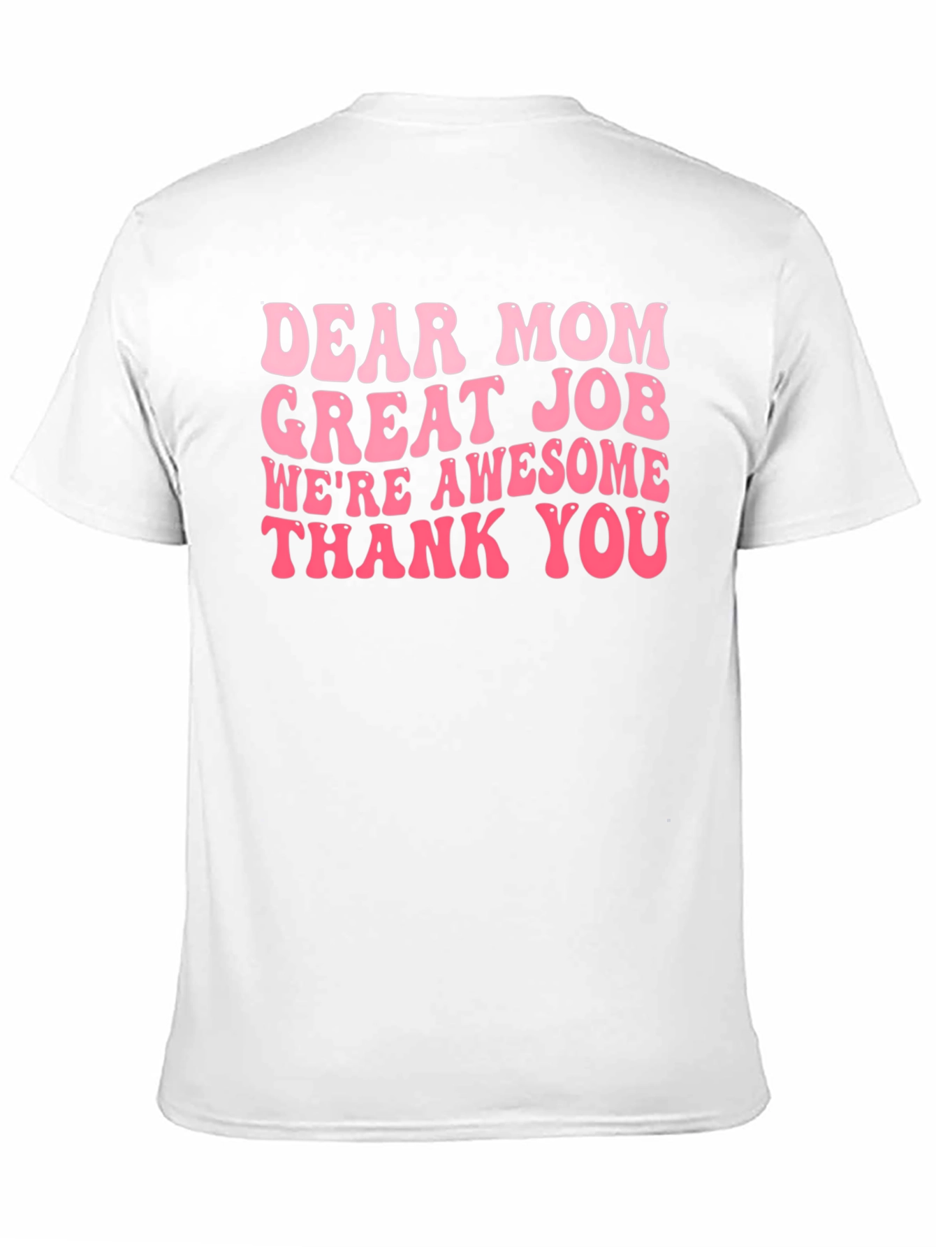 Black Dear Mom Graphic Tee - Black Cotton T-Shirt view 11