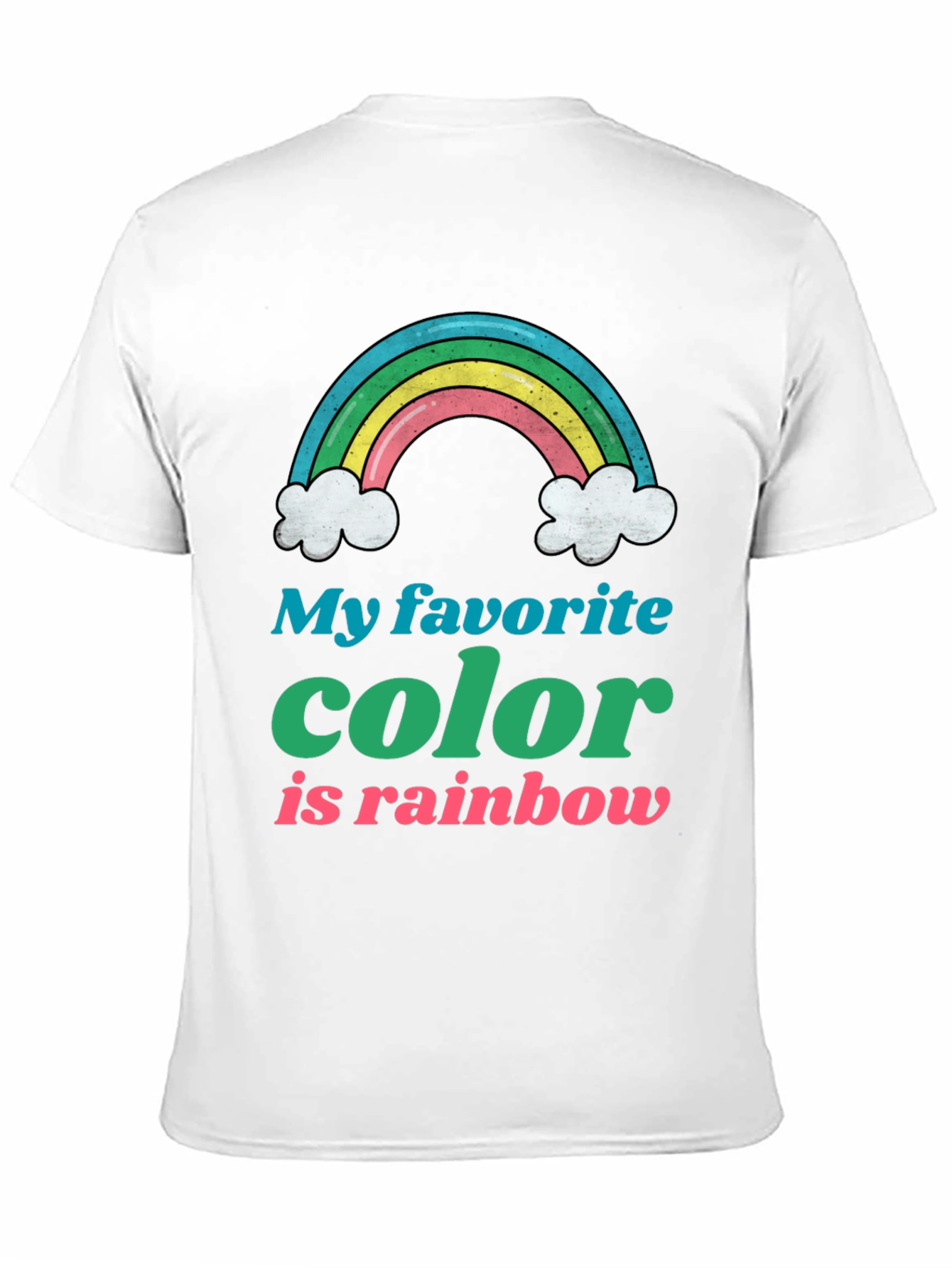 Black Rainbow Lover Graphic Tee view 11