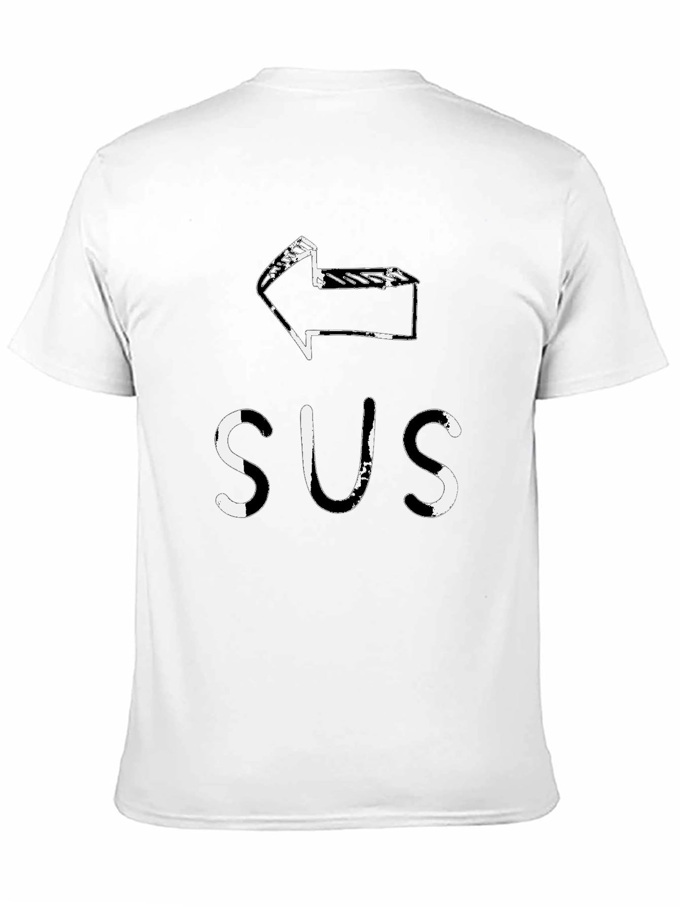 Black Sus Left Arrow T-Shirt view 11