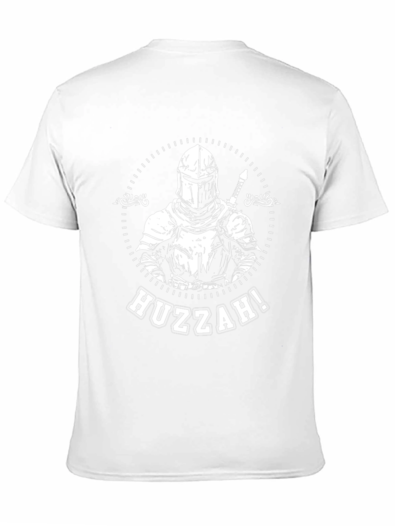Black Huzzah Knight T-Shirt - Black view 11