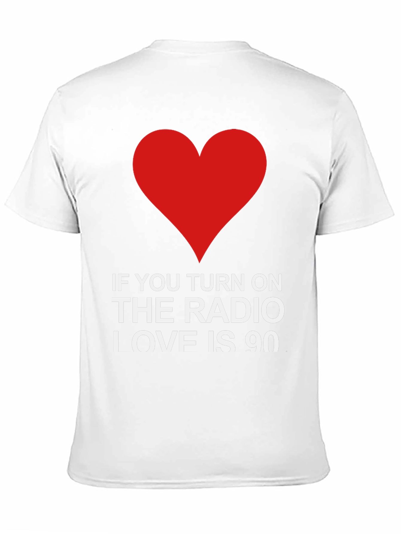 Black Radio Love Graphic Tee view 11
