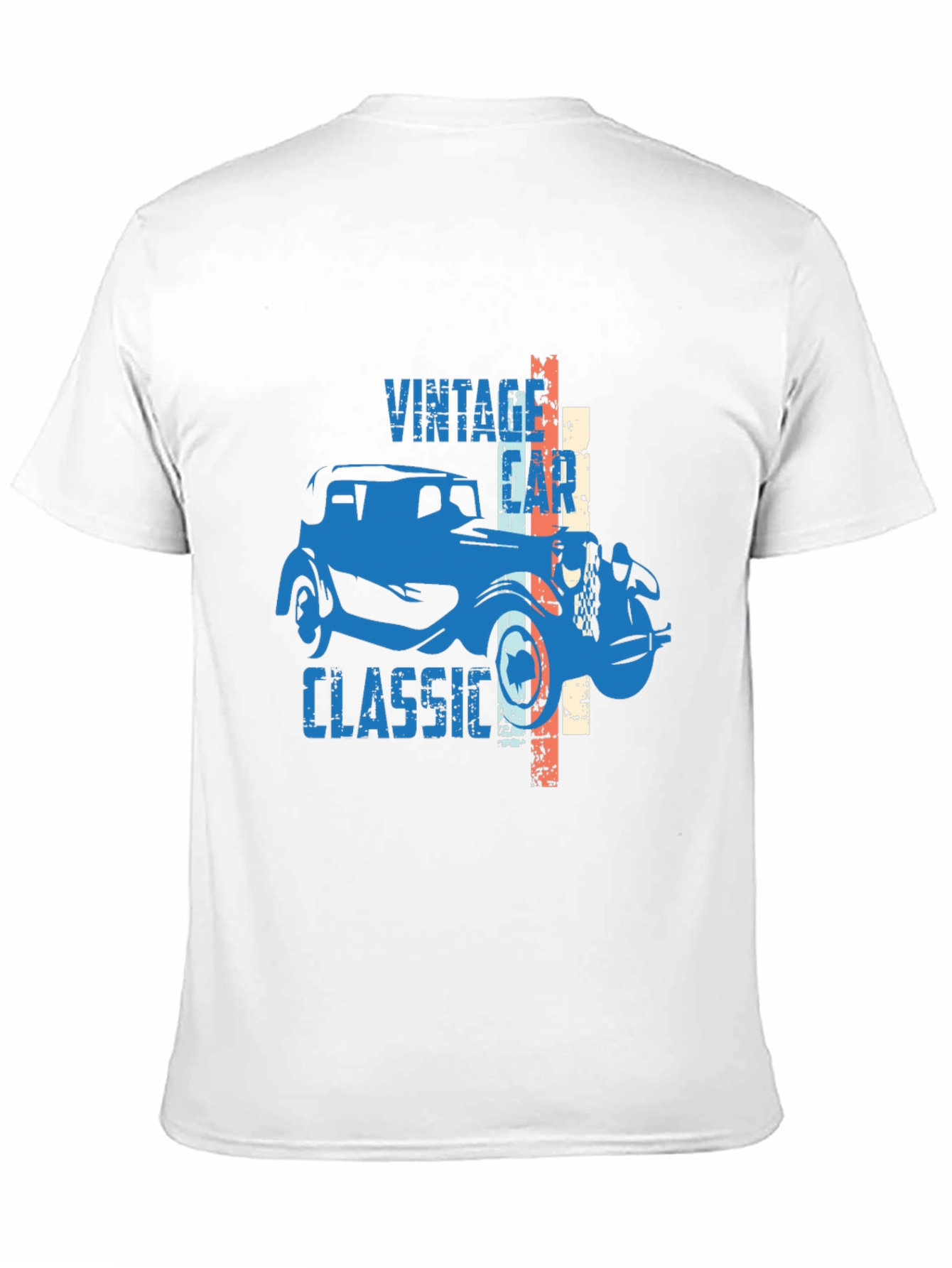 Black Vintage Classic Car Graphic Tee - Stylish Comfort view 11