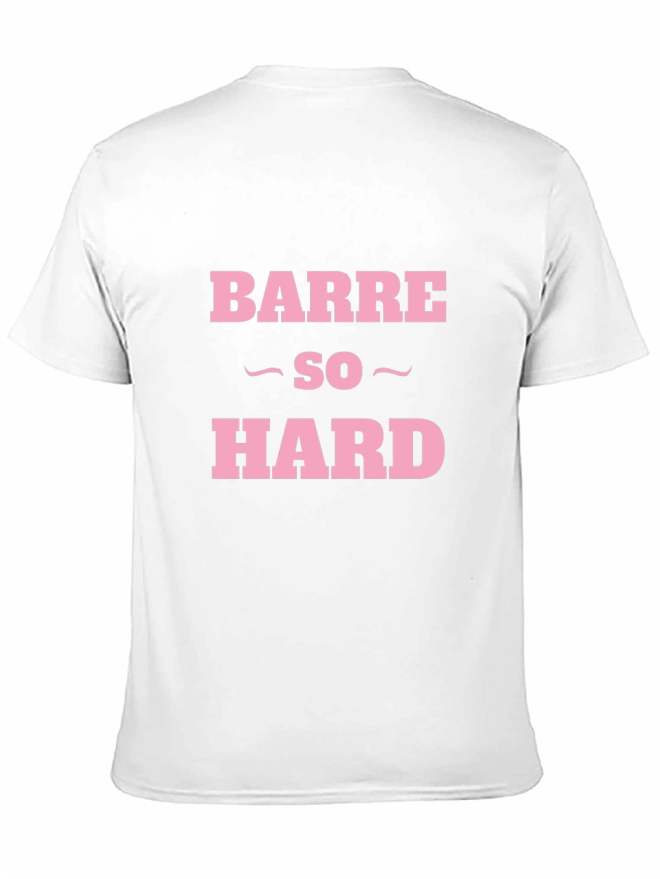 Black Barre So Hard Funny Workout T-Shirt view 11
