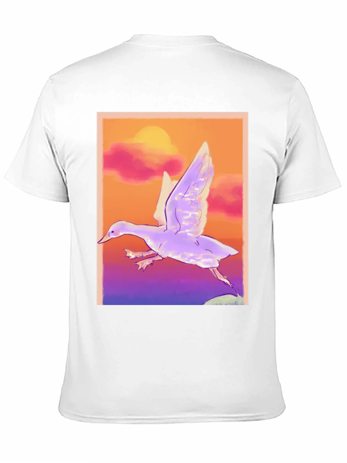 Black Flying Duck Graphic T-Shirt view 11