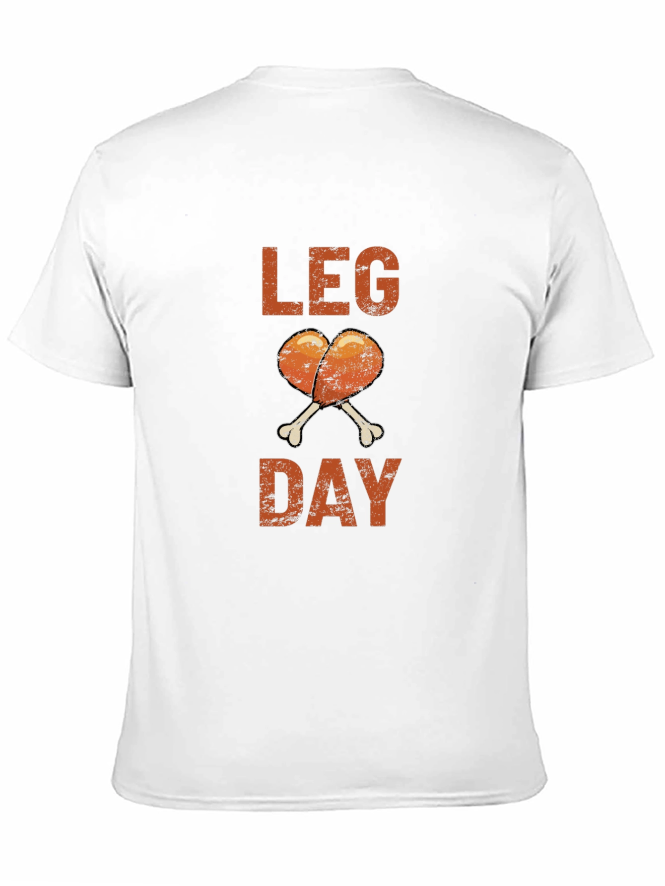Black Leg Day Chicken Drumstick Graphic Tee view 11