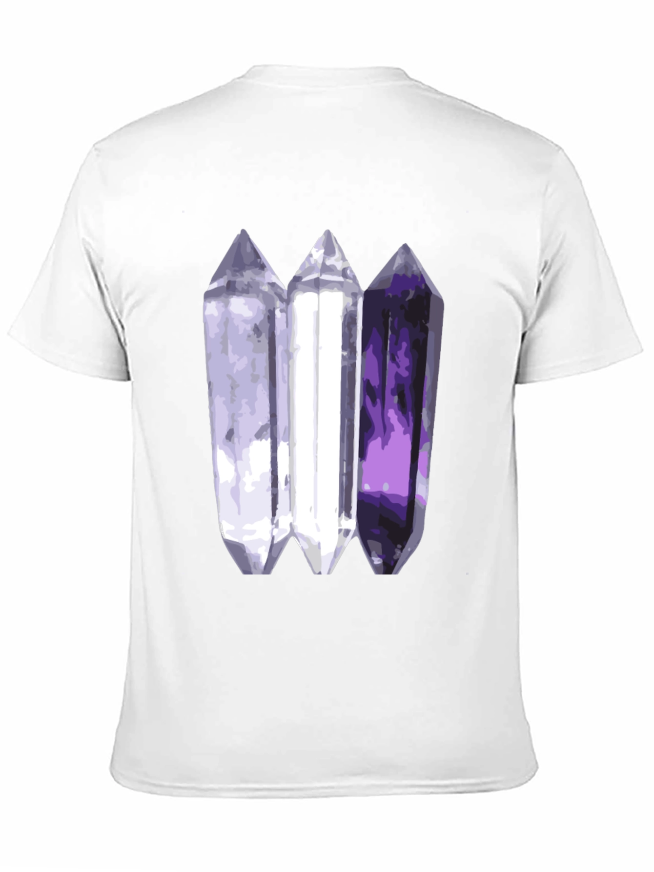 Black Crystal Gem T-Shirt - Black view 11