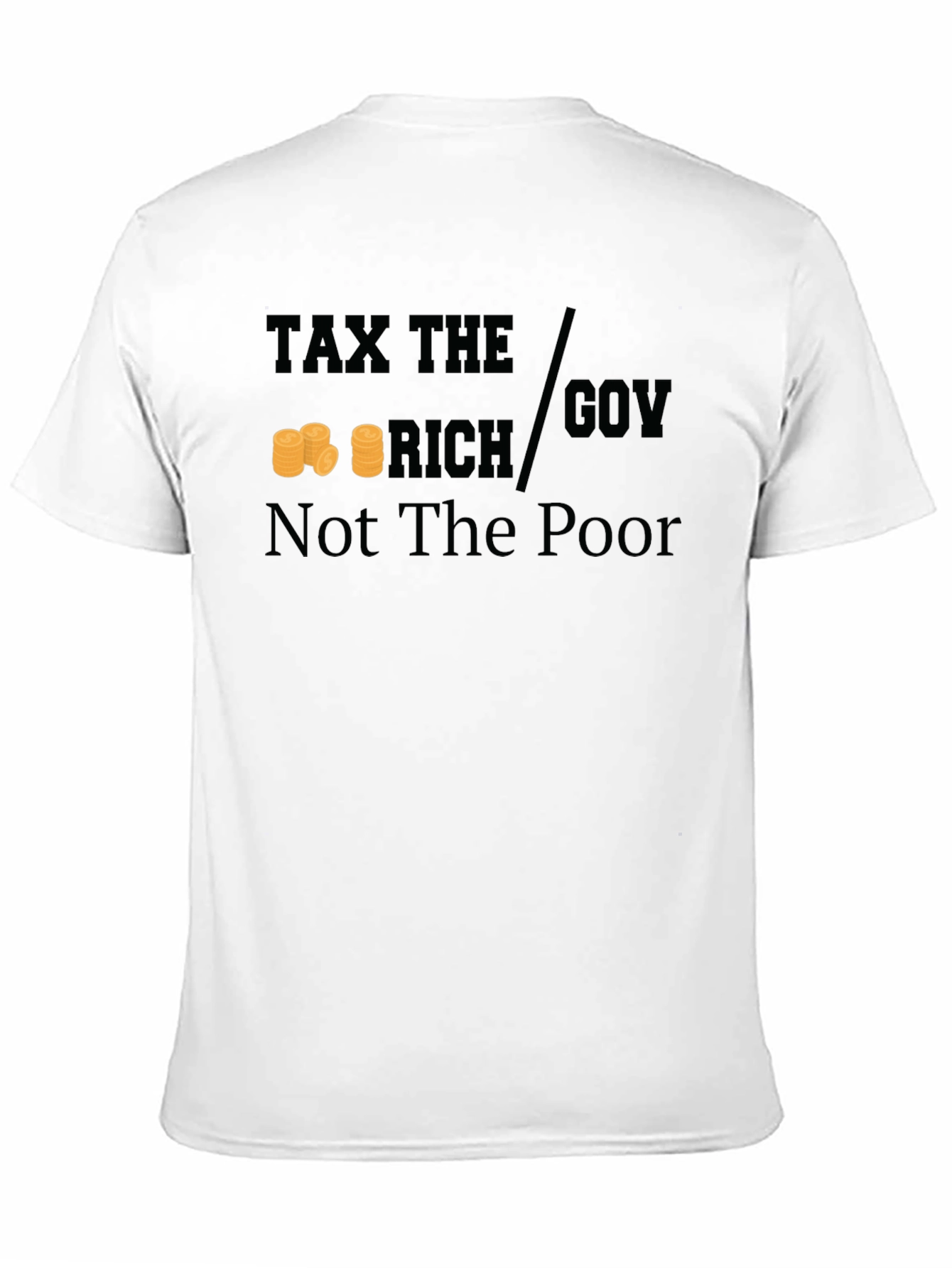 Black Tax The Rich Graphic Tee view 11