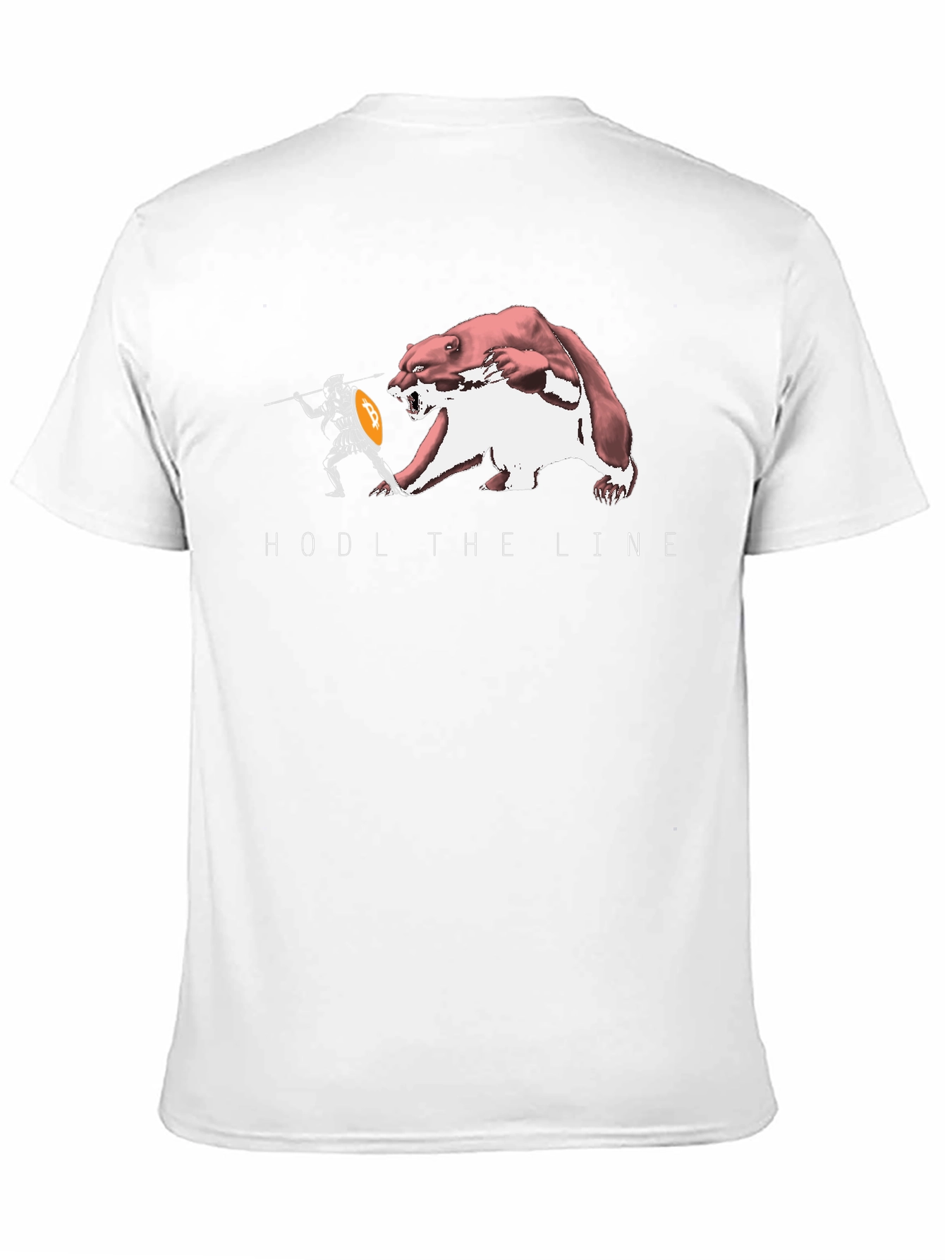 Black HODL the Line Crypto T-Shirt view 11