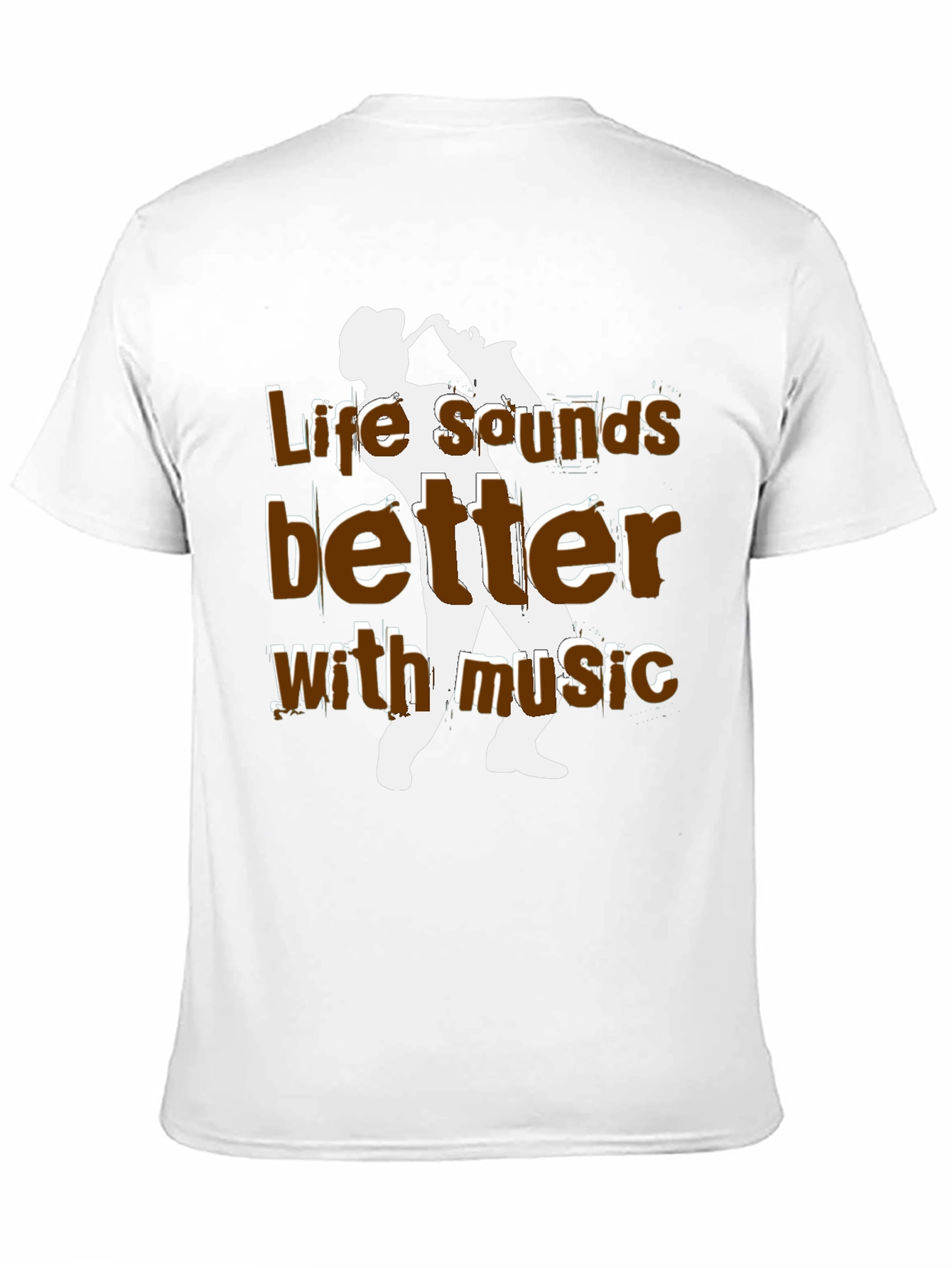 Black Life Sounds Better with Music T-Shirt view 11