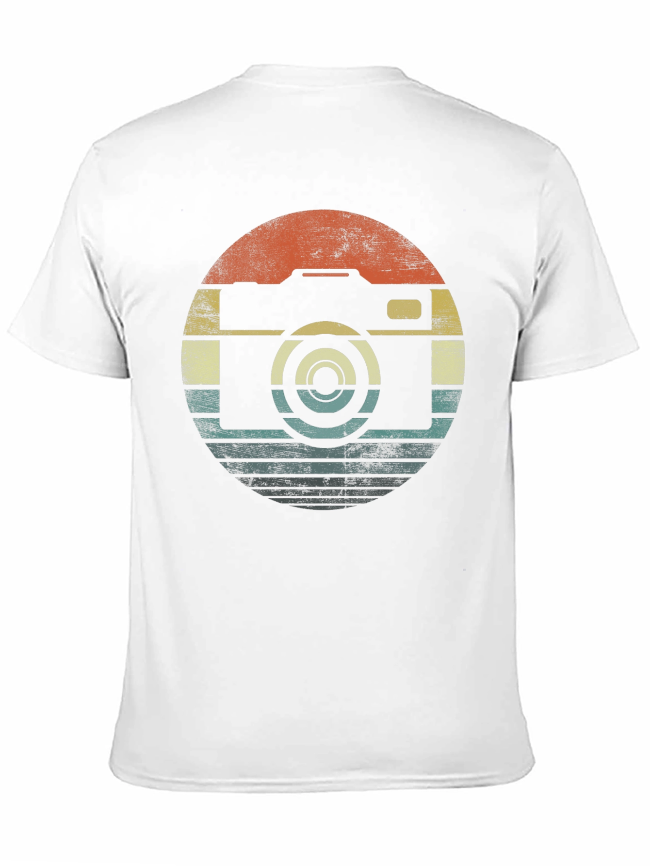 Black Retro Camera Graphic T-Shirt - Black view 11