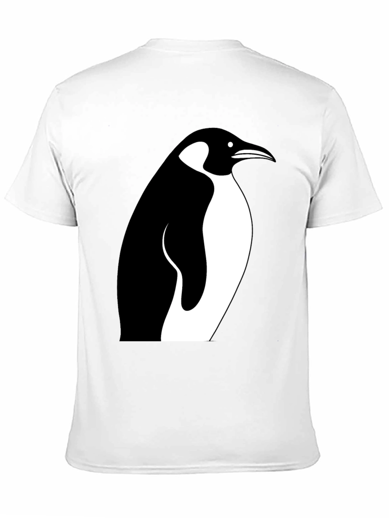 Black Penguin Graphic Tee - Stylish Black Cotton T-Shirt view 11
