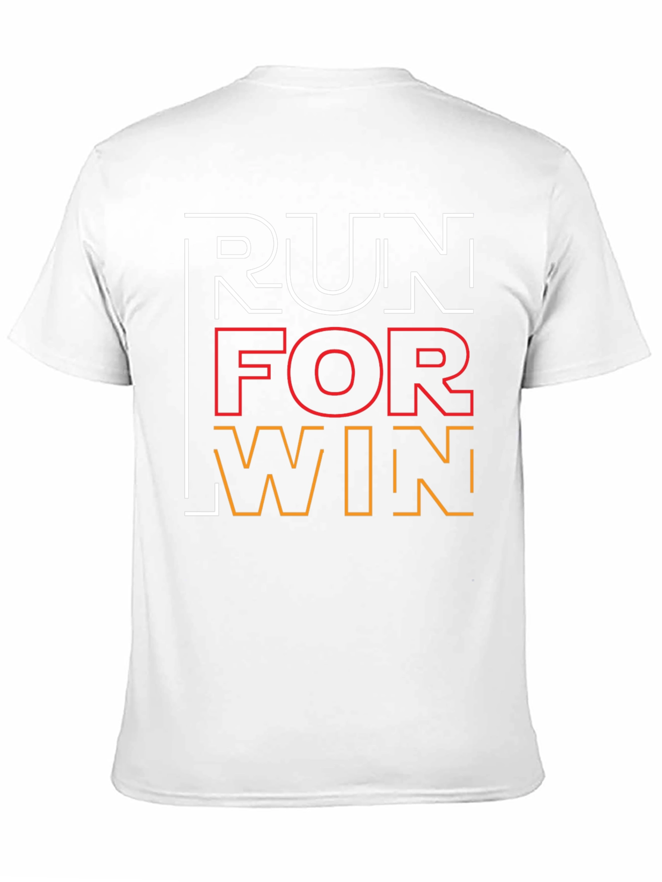 Black Run For Win Graphic Tee - Stylish Athletic Shirt view 11