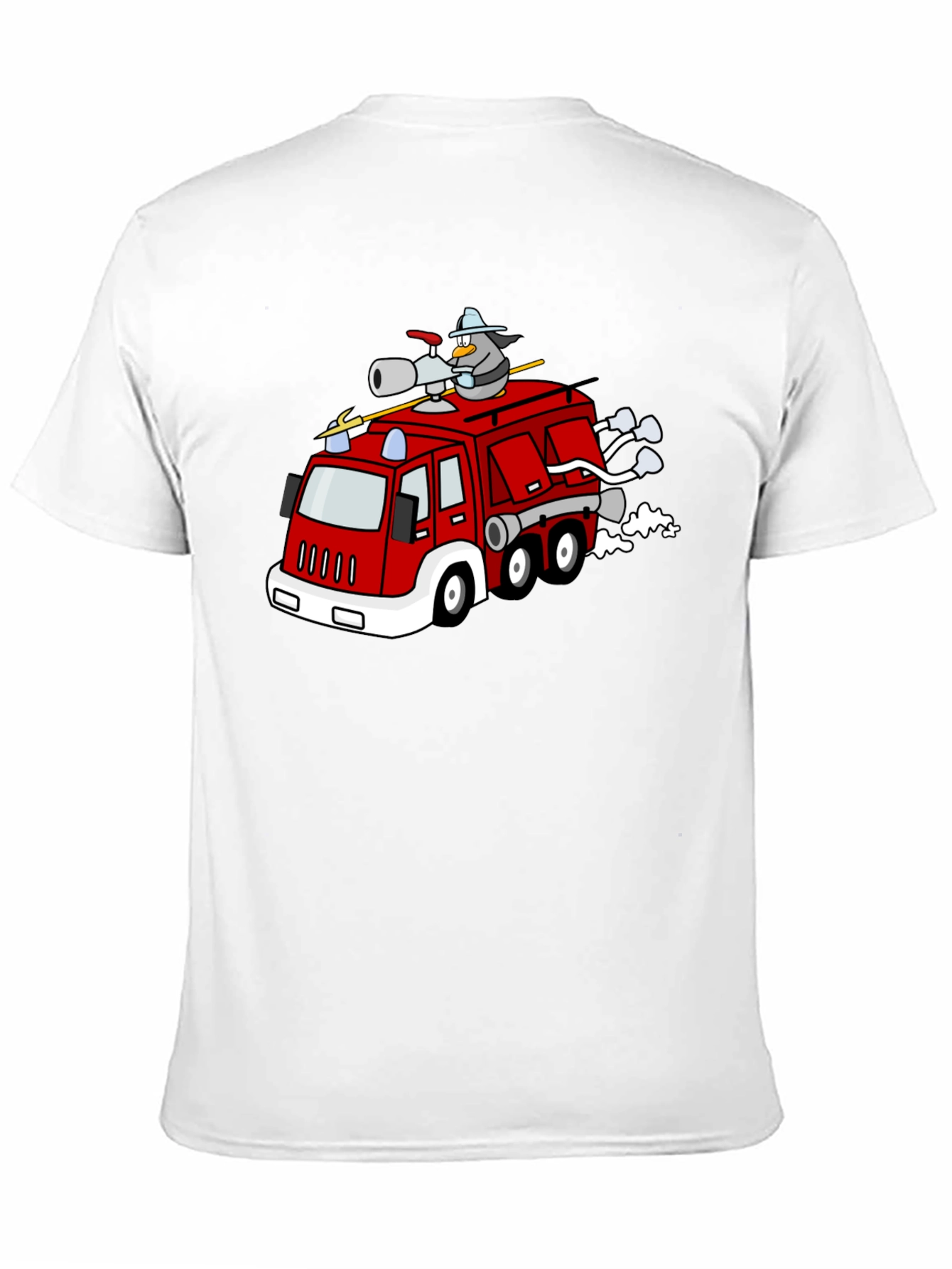 Black Penguin Firefighter T-Shirt view 11