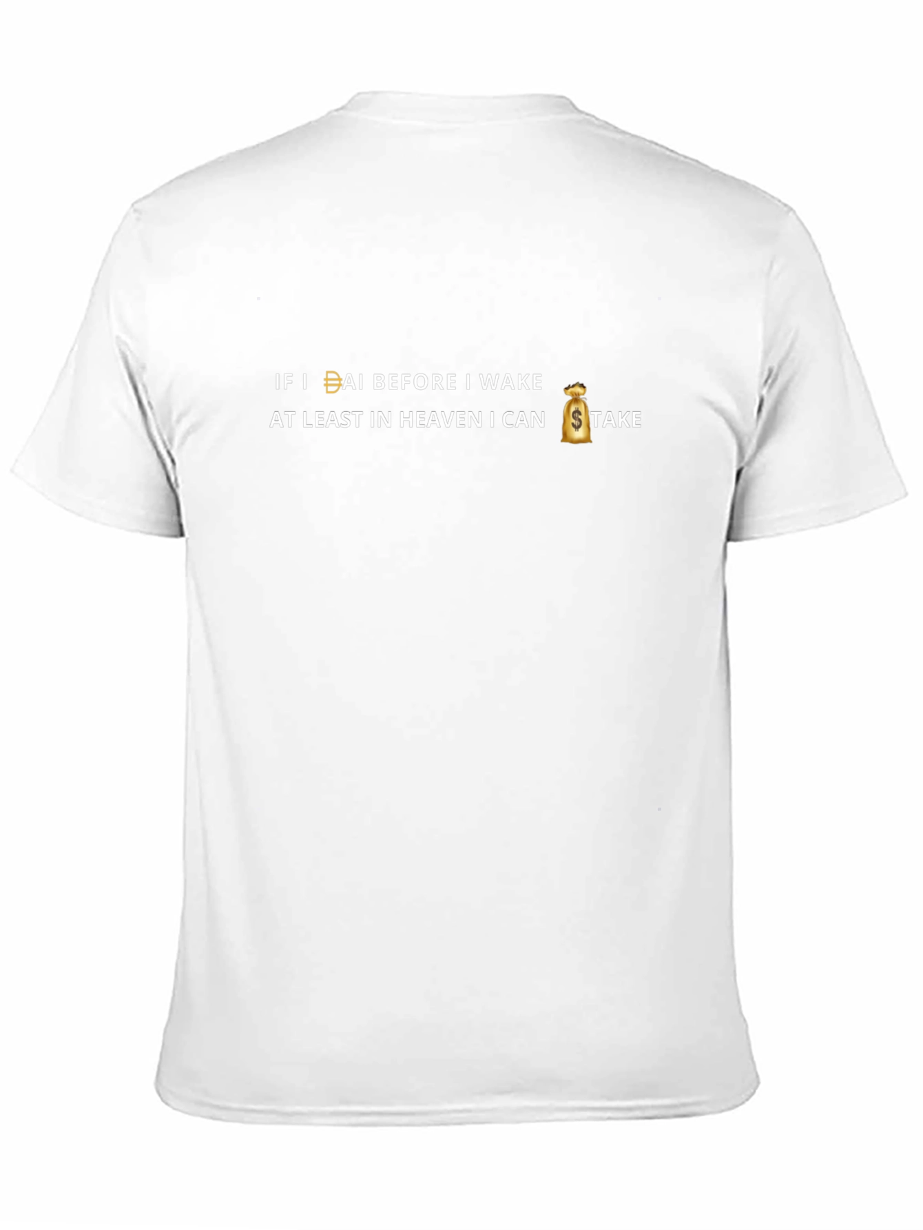 Black If I Dai Before I Wake Funny Crypto T-Shirt view 11
