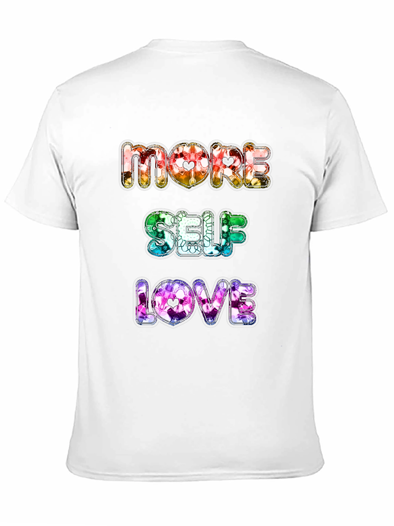 Black More Self Love Graphic T-Shirt view 11