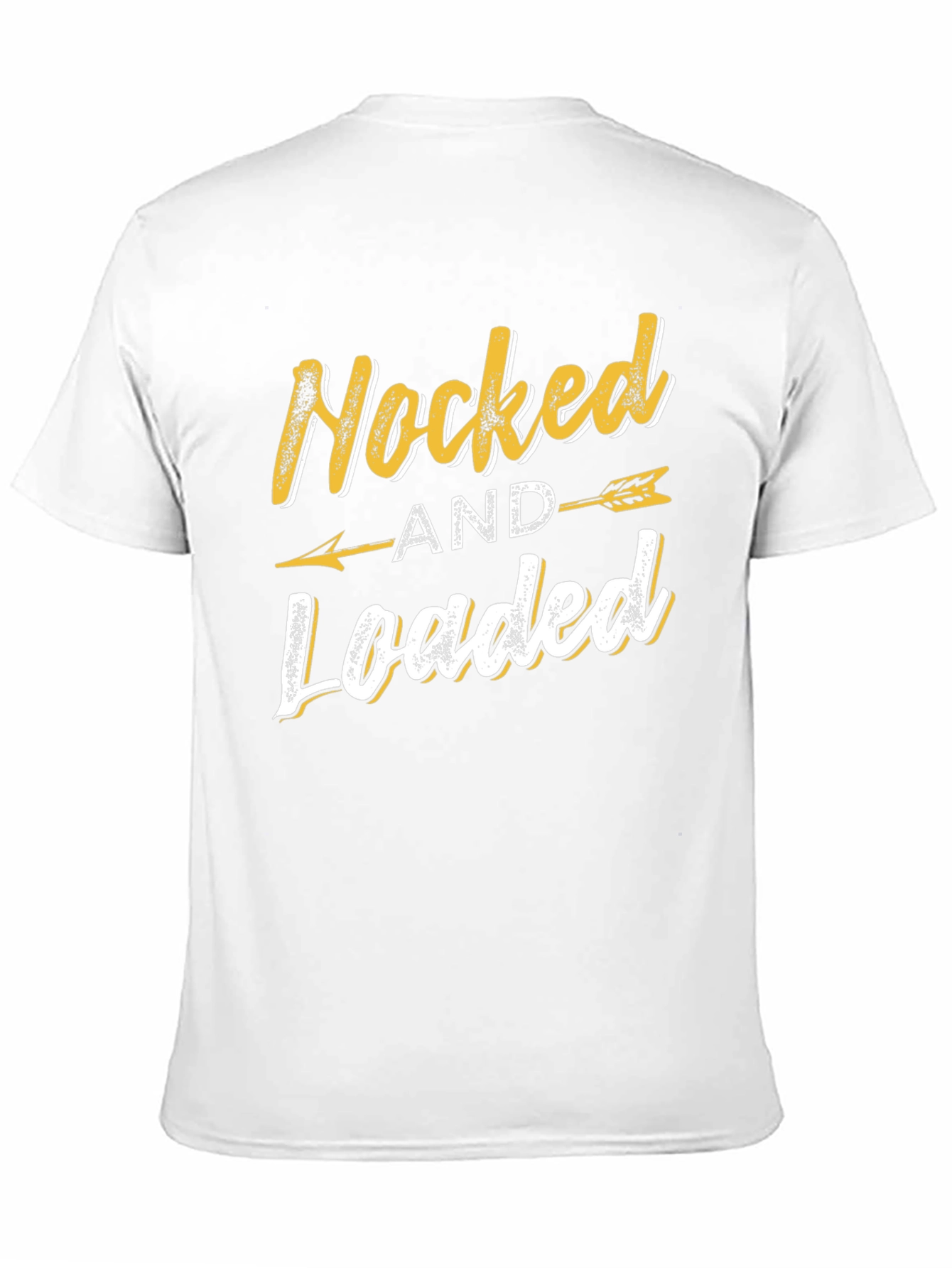 Black Nocked and Loaded Graphic Tee view 11