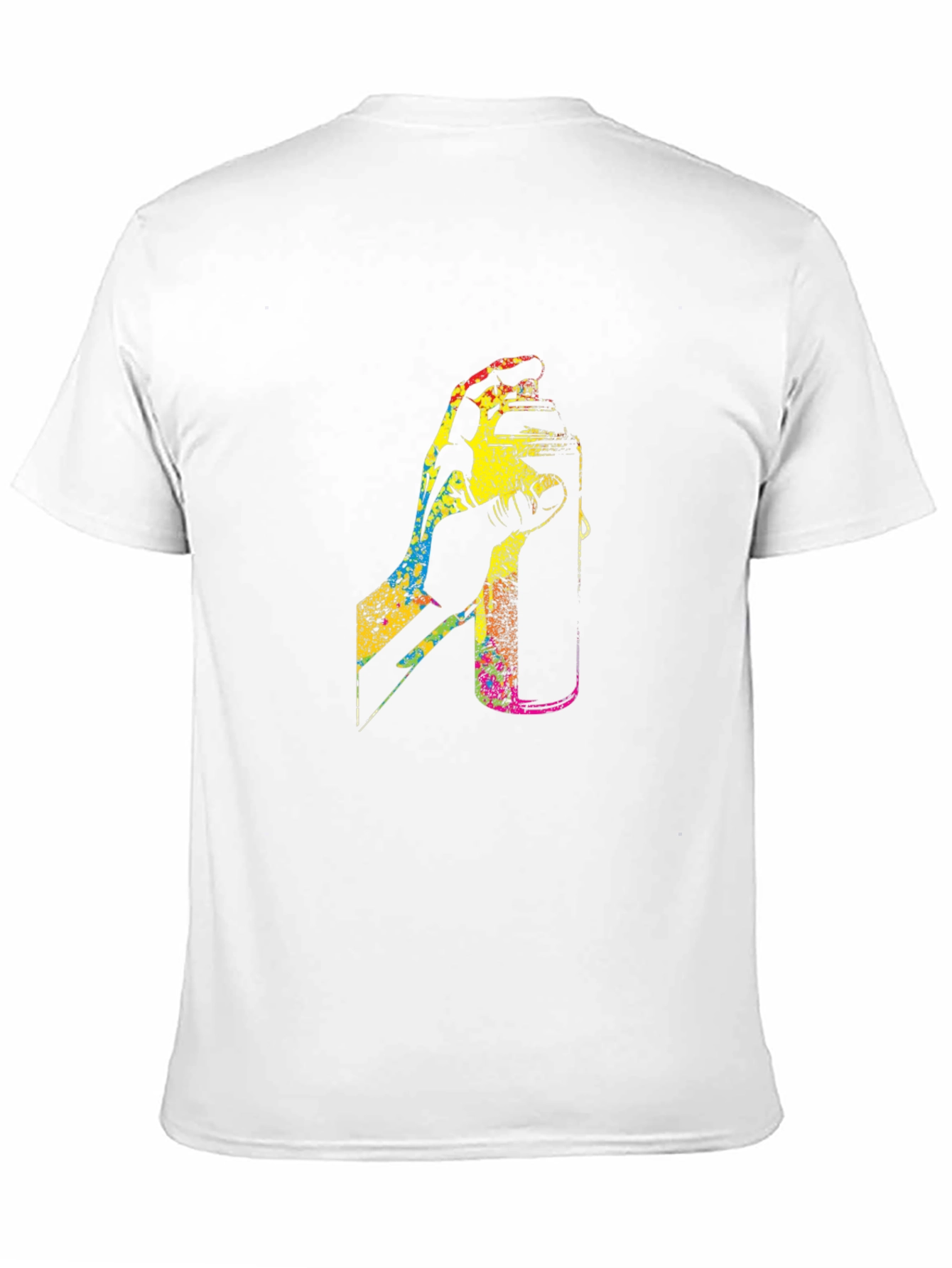 Spray Paint Hand Graphic Tee - 11