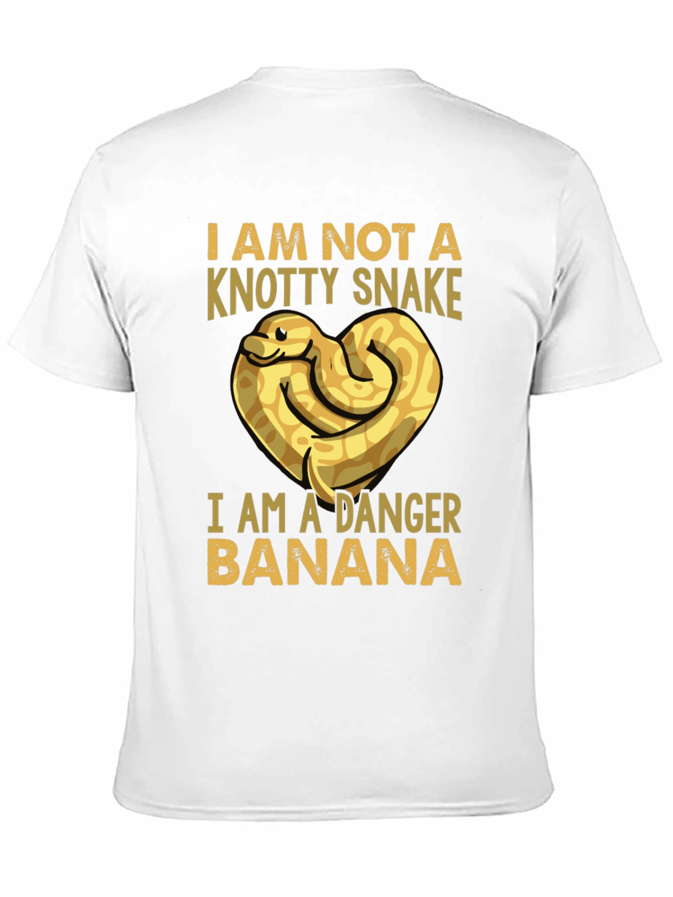 Black Danger Banana Snake T-Shirt - Funny Pet Lover Tee view 11
