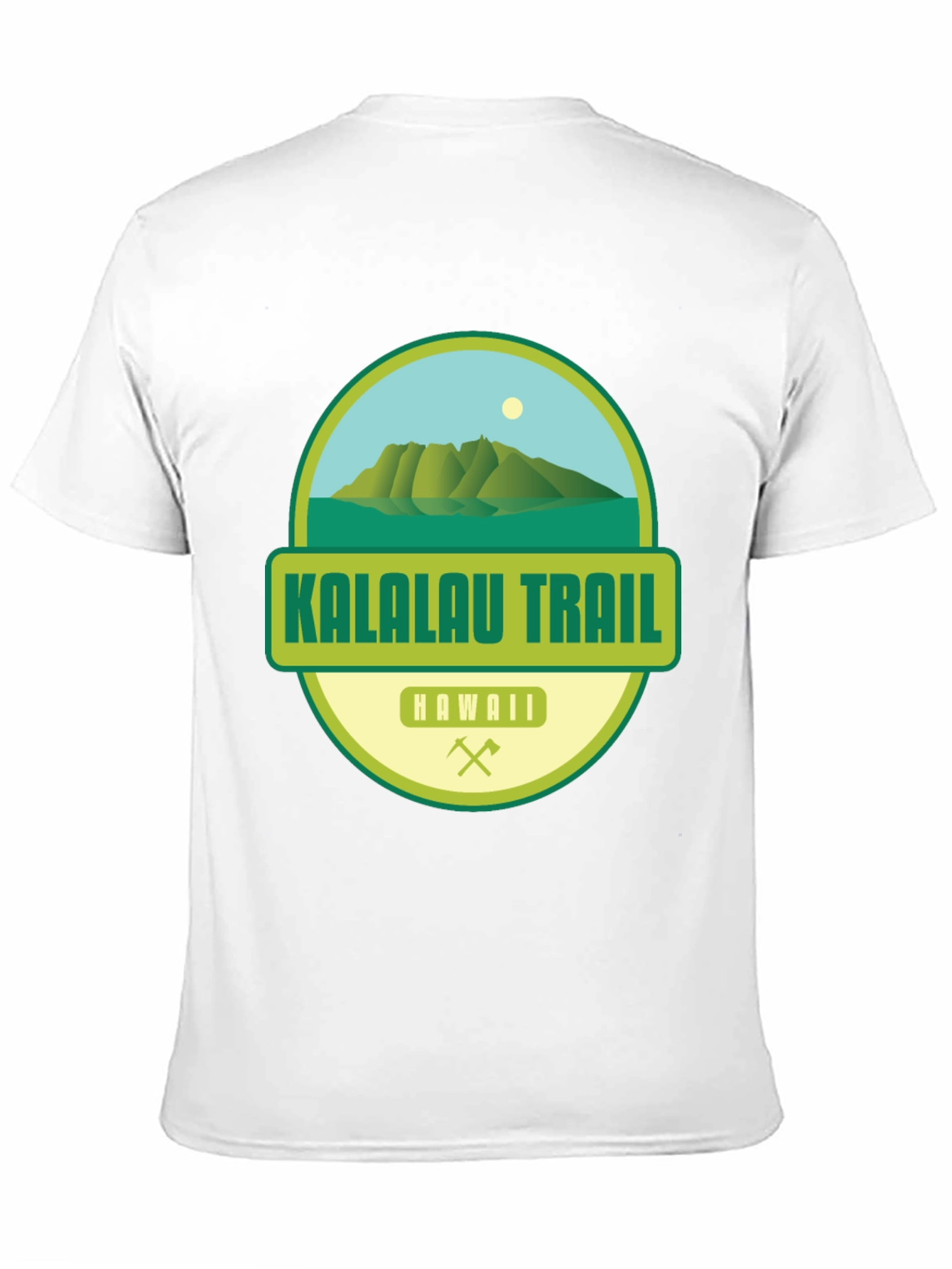 Black Kalalau Trail Hawaii Graphic T-Shirt view 11