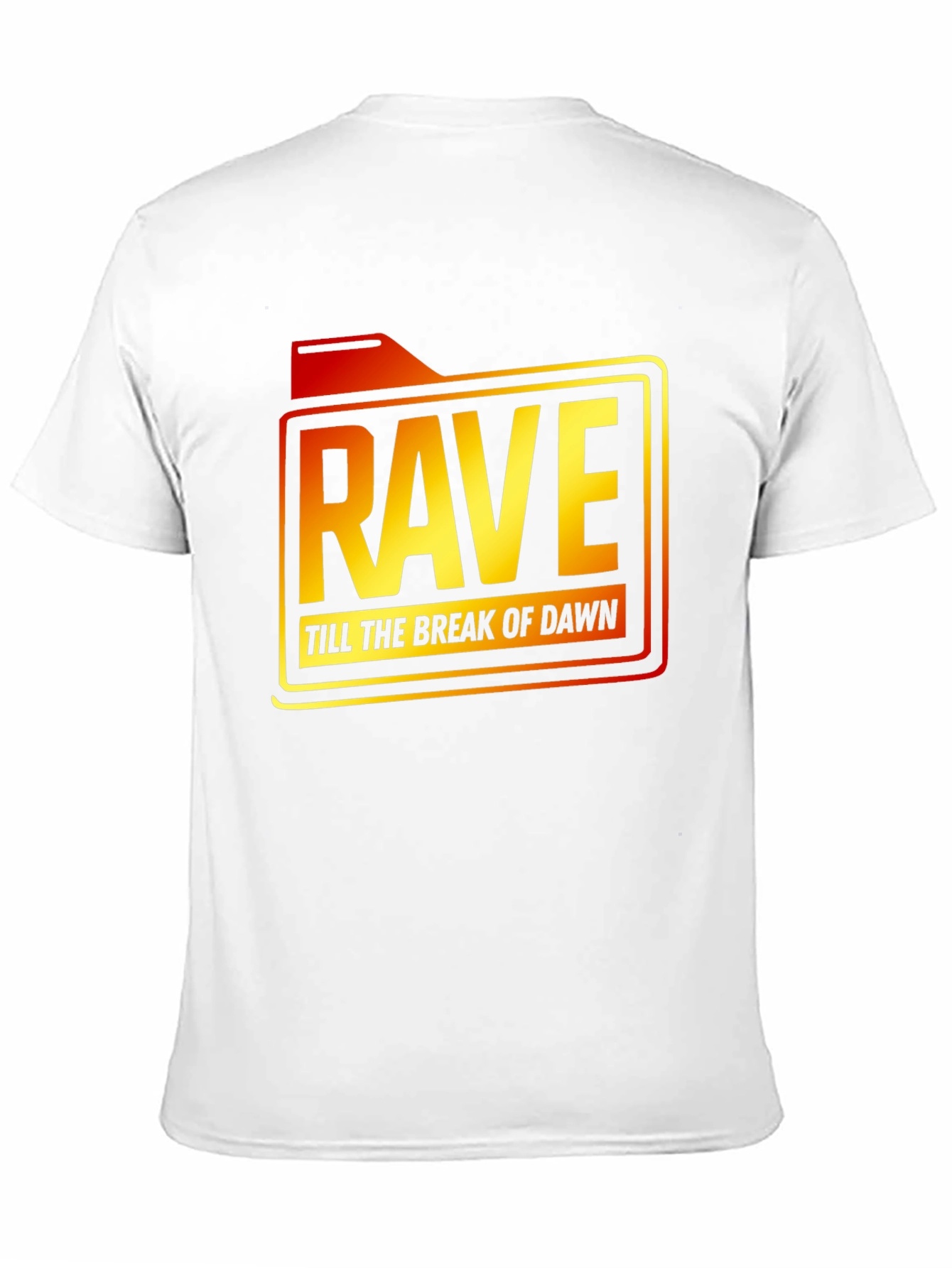 Black Rave Till Dawn Black Graphic Tee view 11