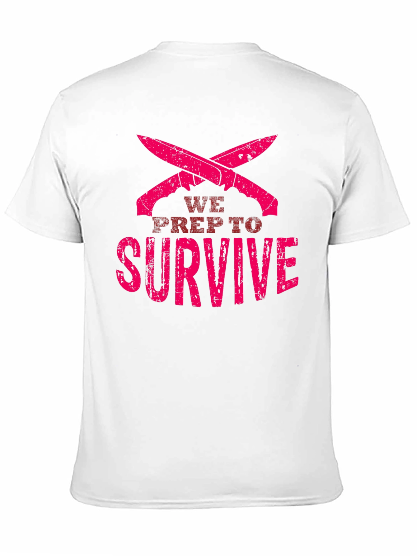 Black We Prep to Survive Graphic Tee view 11