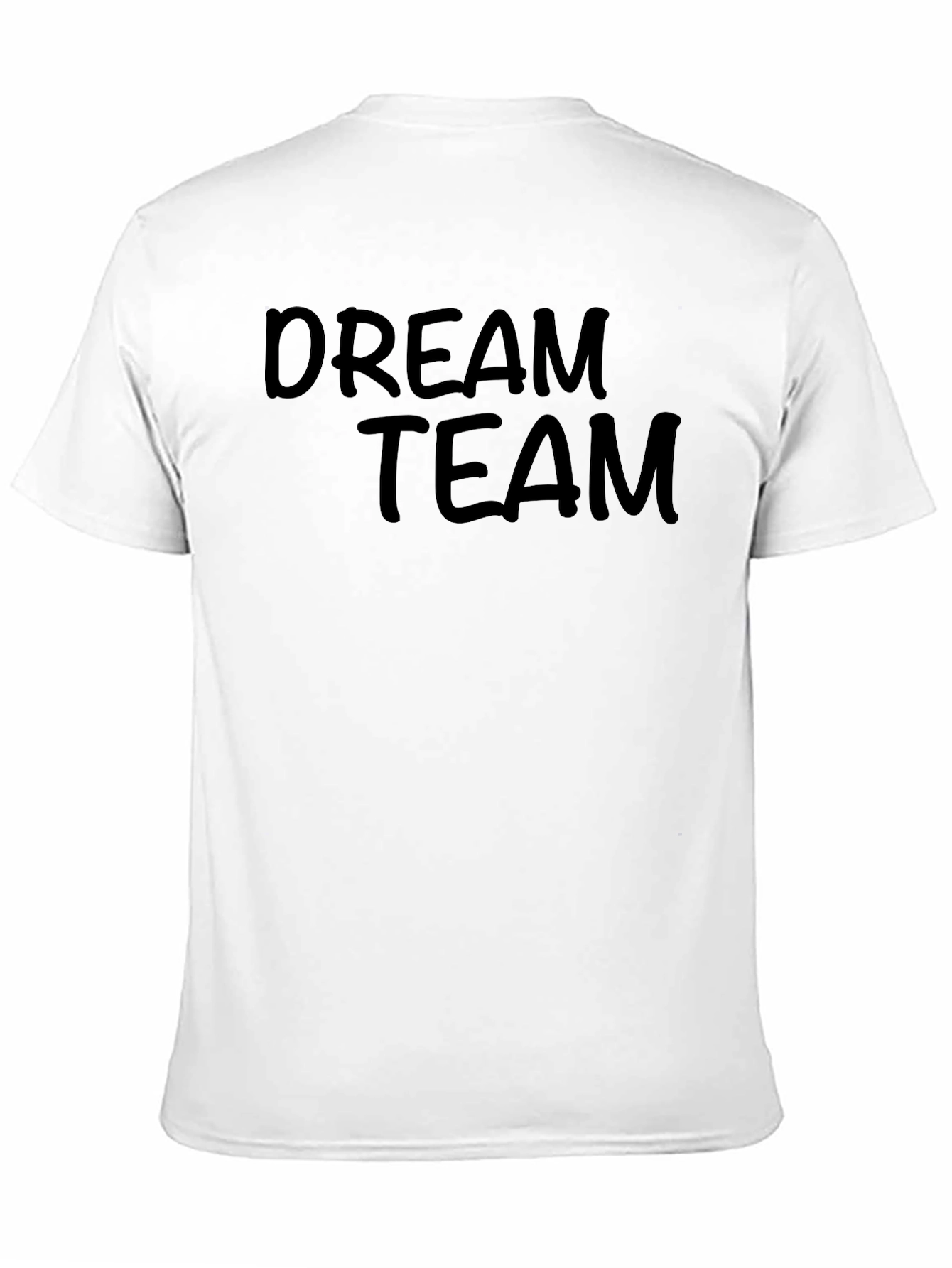 Black Dream Team Black Cotton Graphic Tee view 11