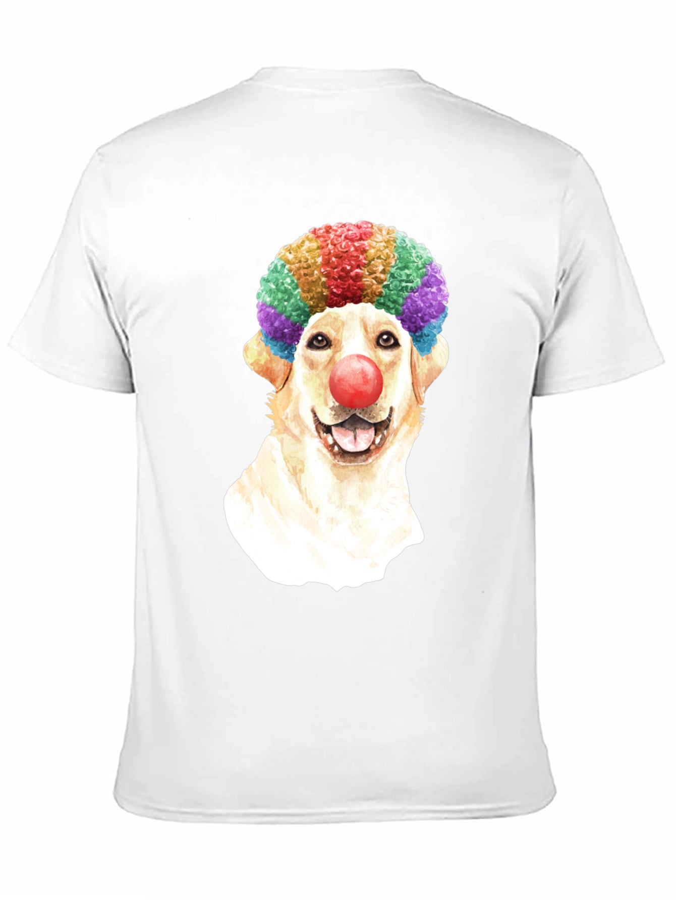 Black Clown Dog T-Shirt view 11