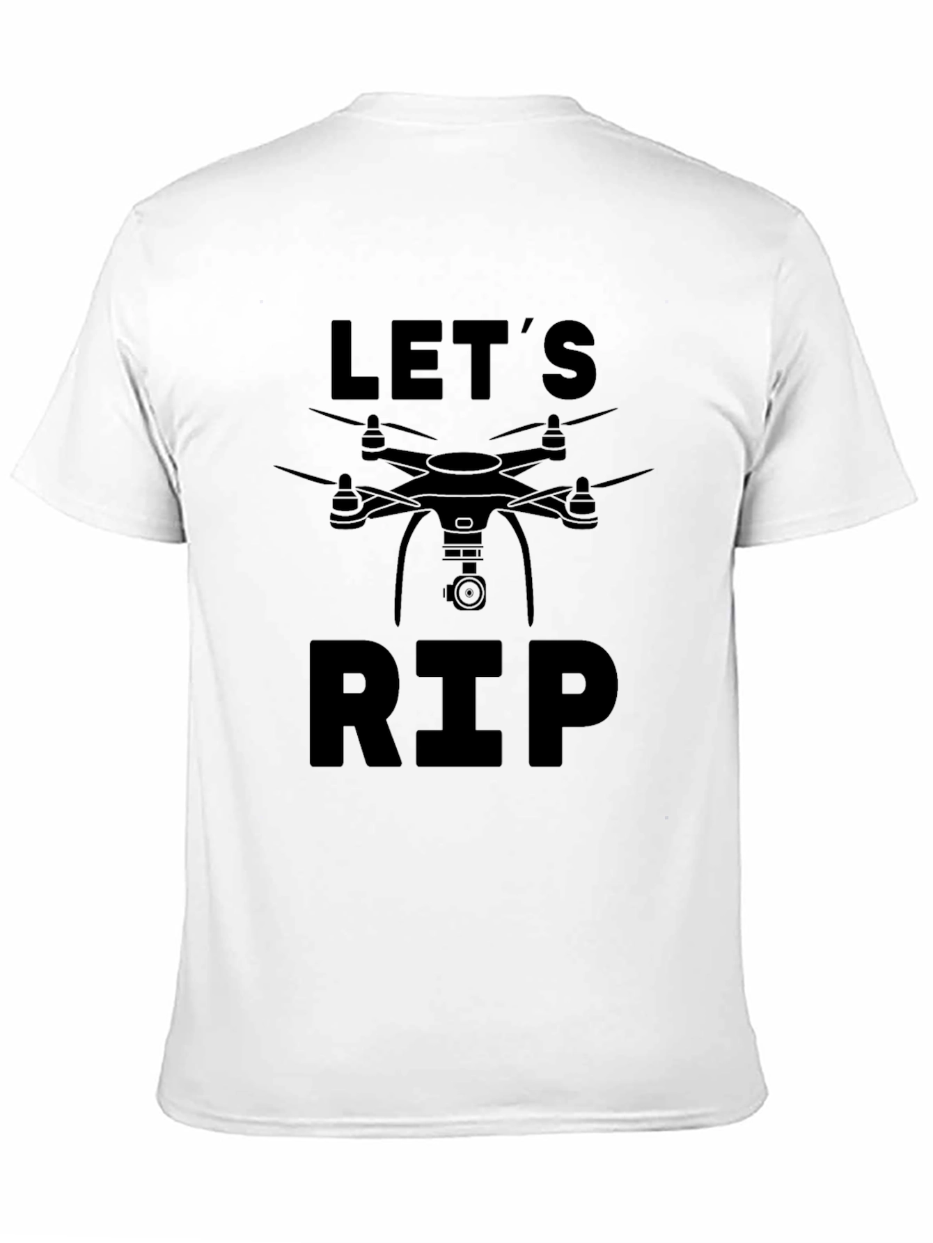 Let's RIP Drone Graphic Tee - Black - 11