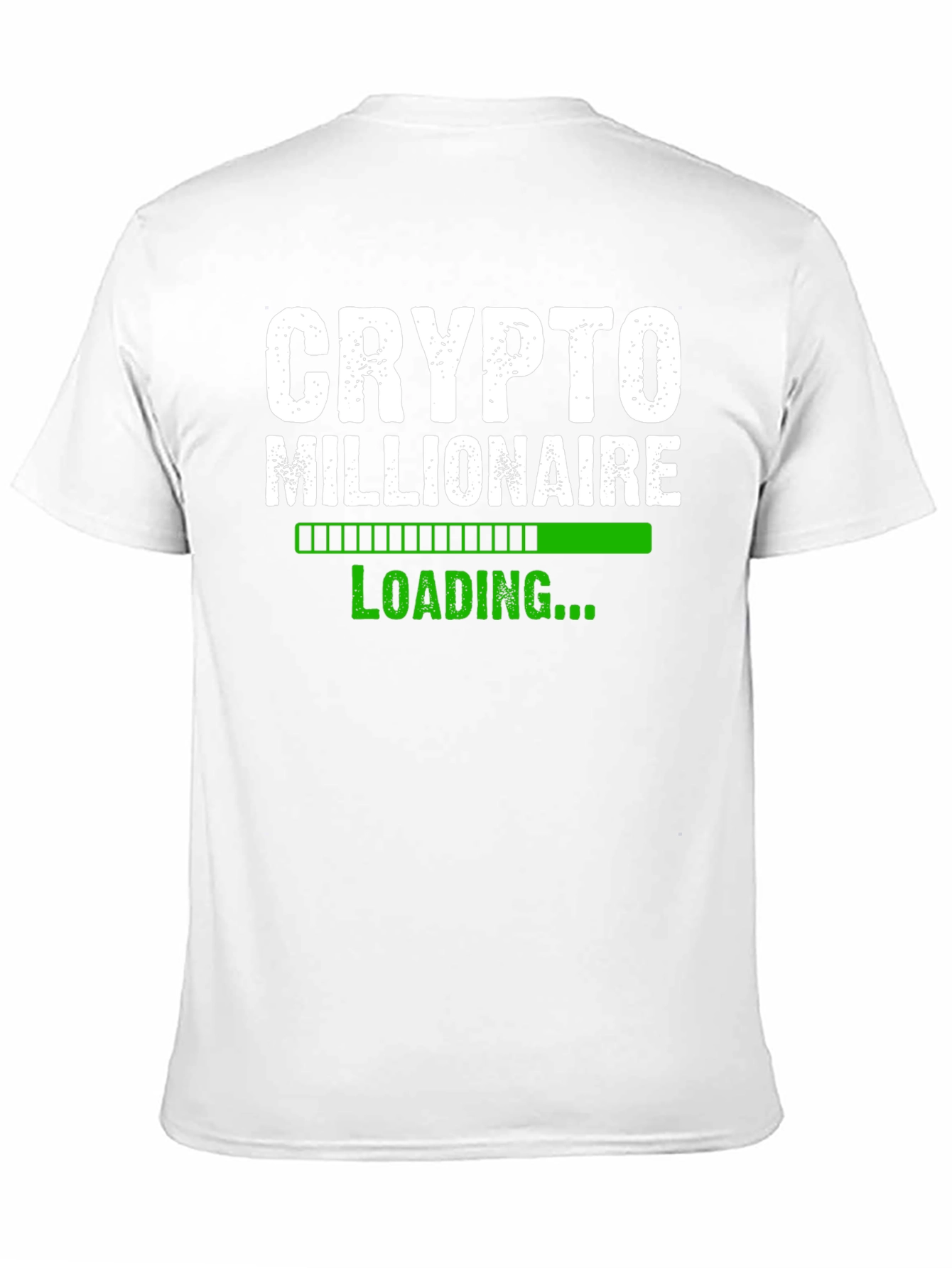 Black Crypto Millionaire Loading T-Shirt - Black view 11