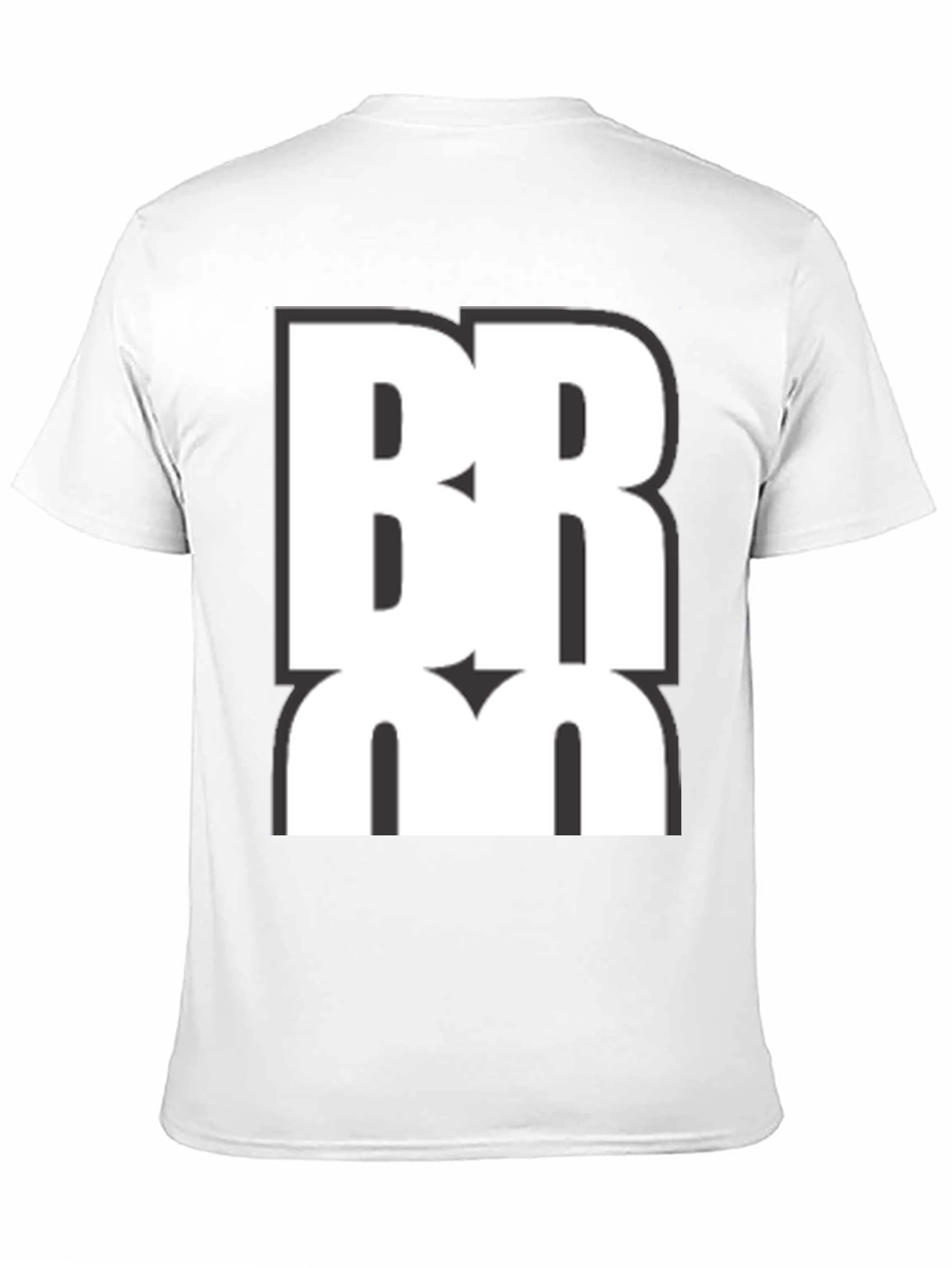 Black Bold BMRM Graphic Tee - Modern Style view 11