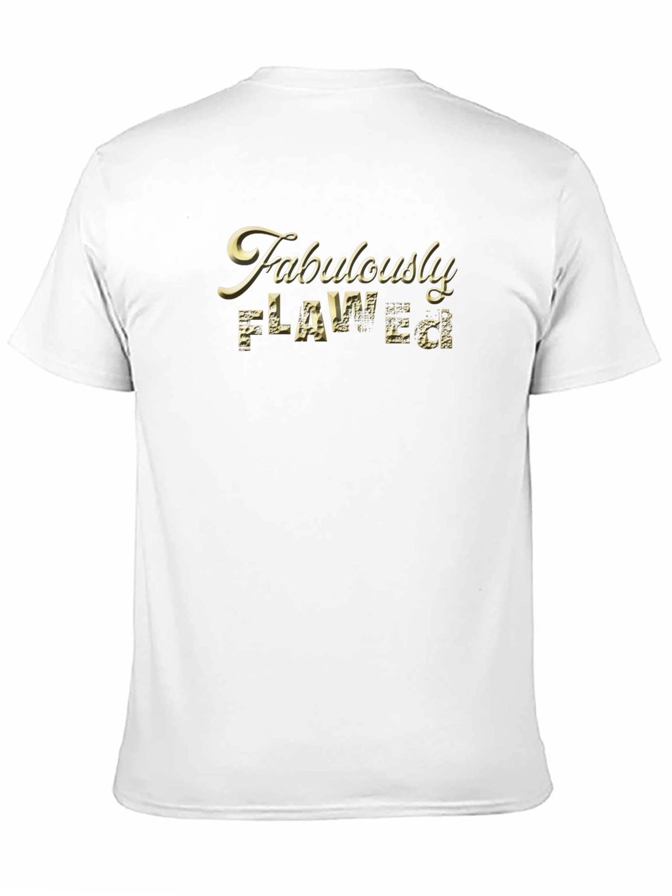Black Fabulously Flawed Graphic T-Shirt view 11