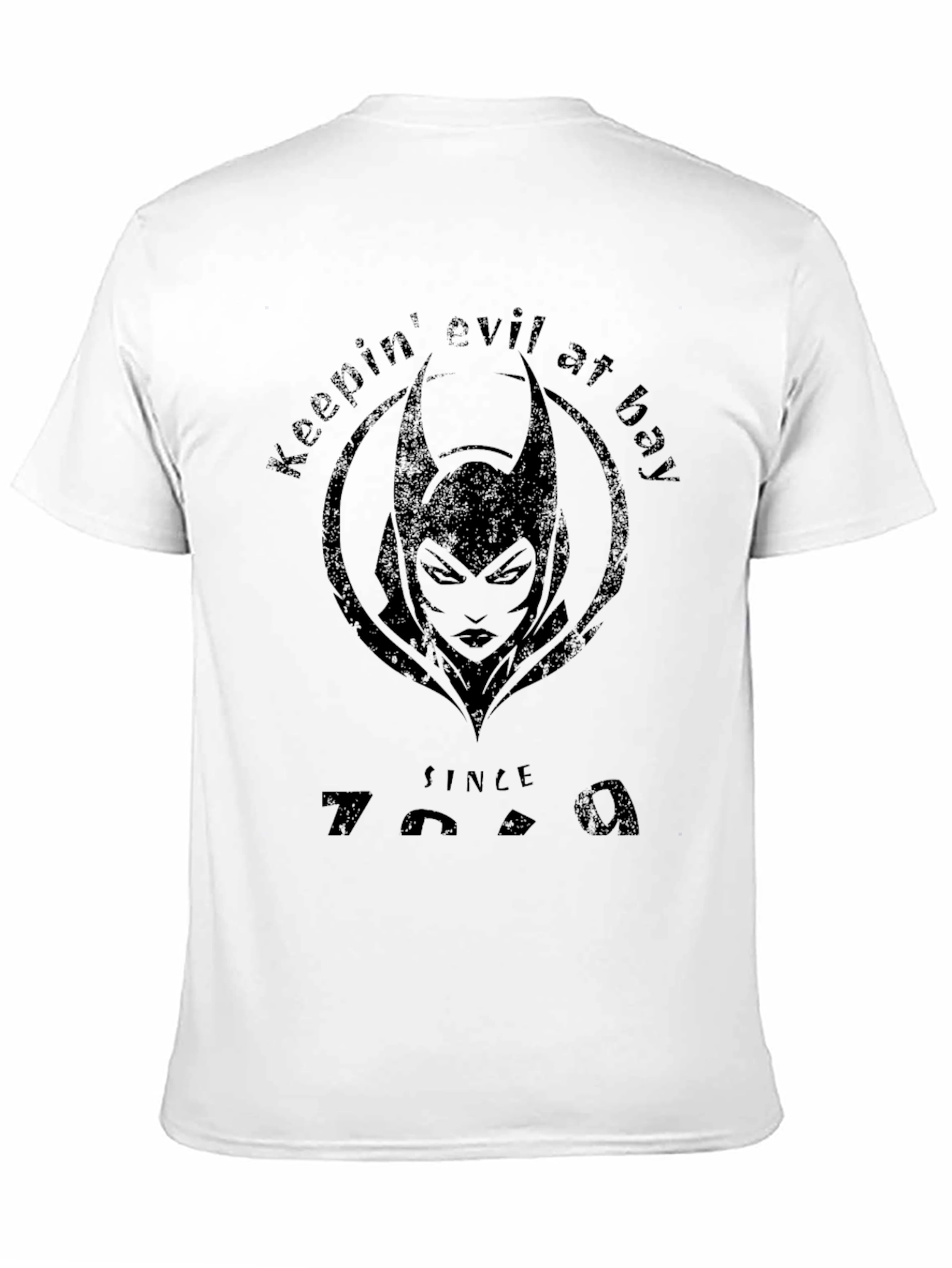 Black Keepin' Evil At Bay Since 7079 T-Shirt view 11