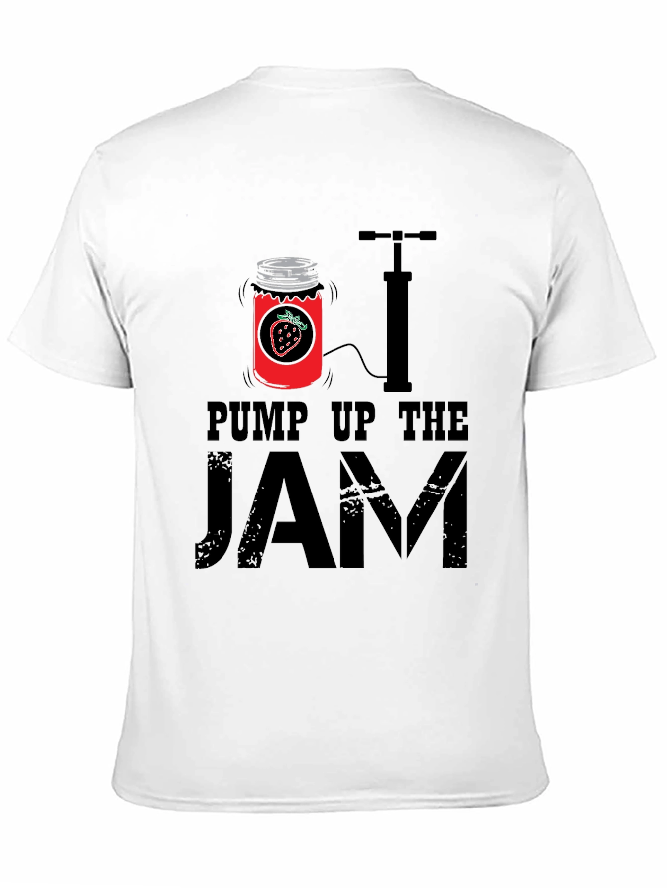 Black Pump Up The Jam T-Shirt - Novelty Graphic Tee view 11