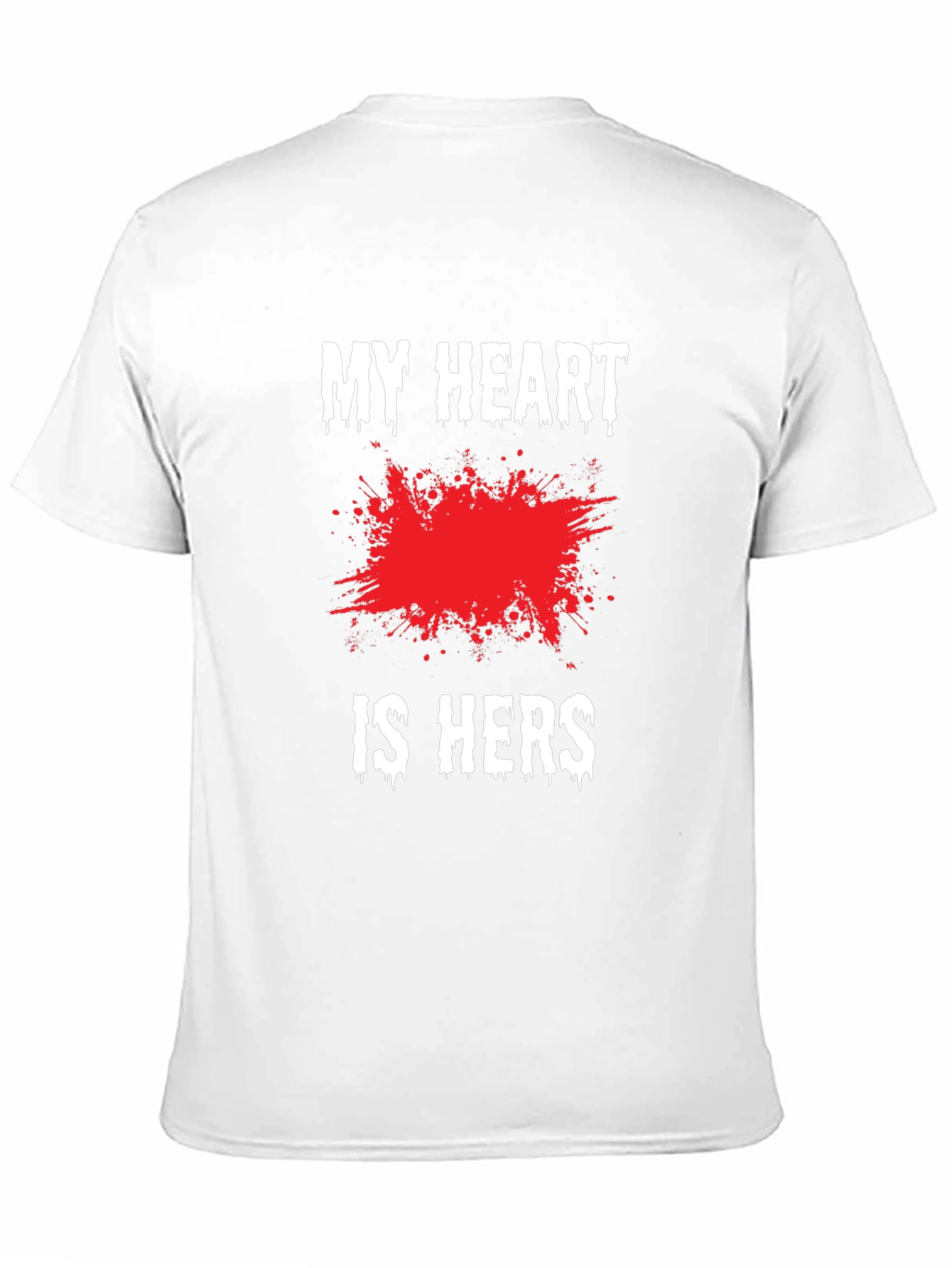 Black My Heart is Hers Black Graphic Tee view 11