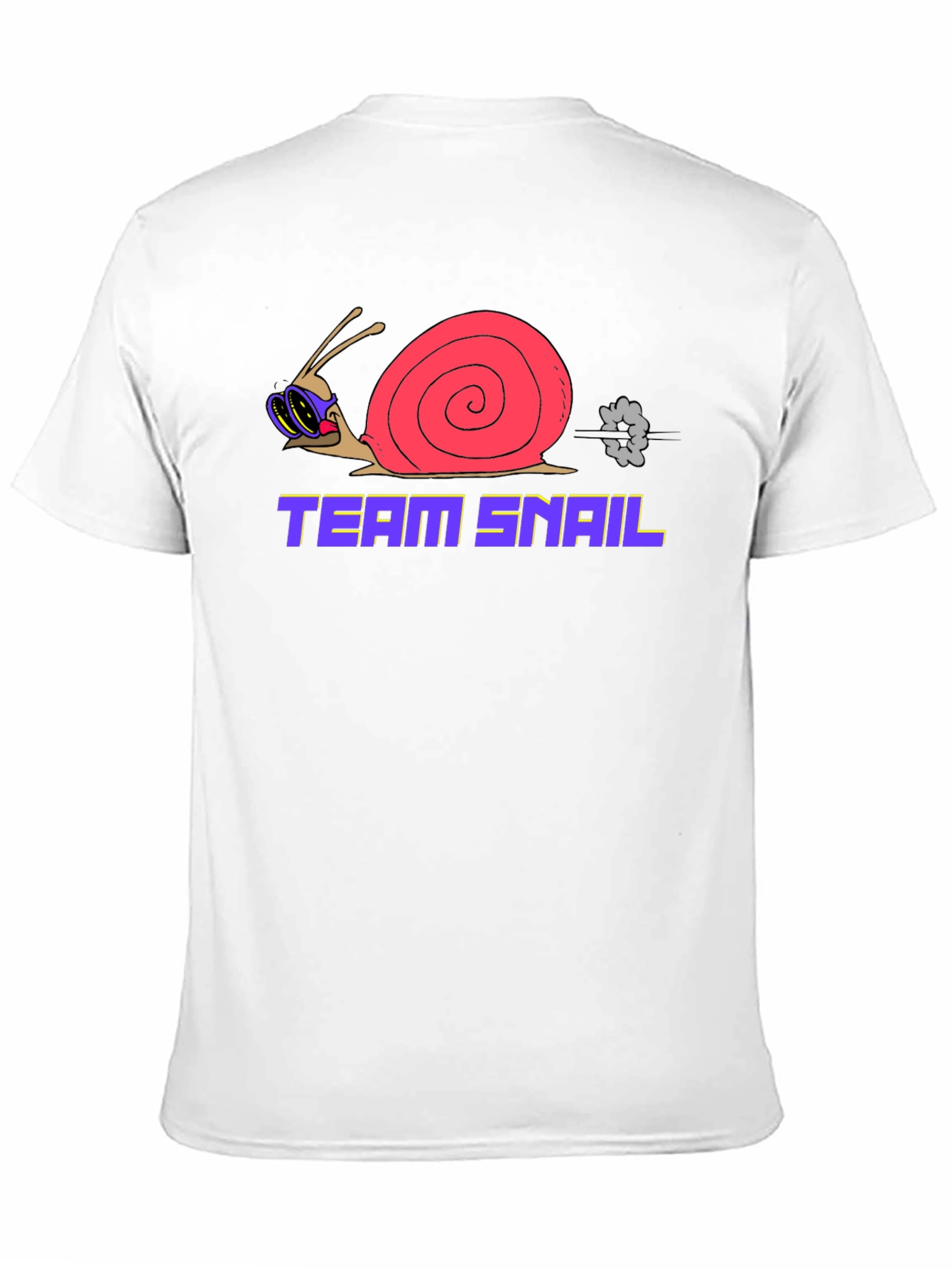 Black Team Snail Graphic T-Shirt - Black view 11
