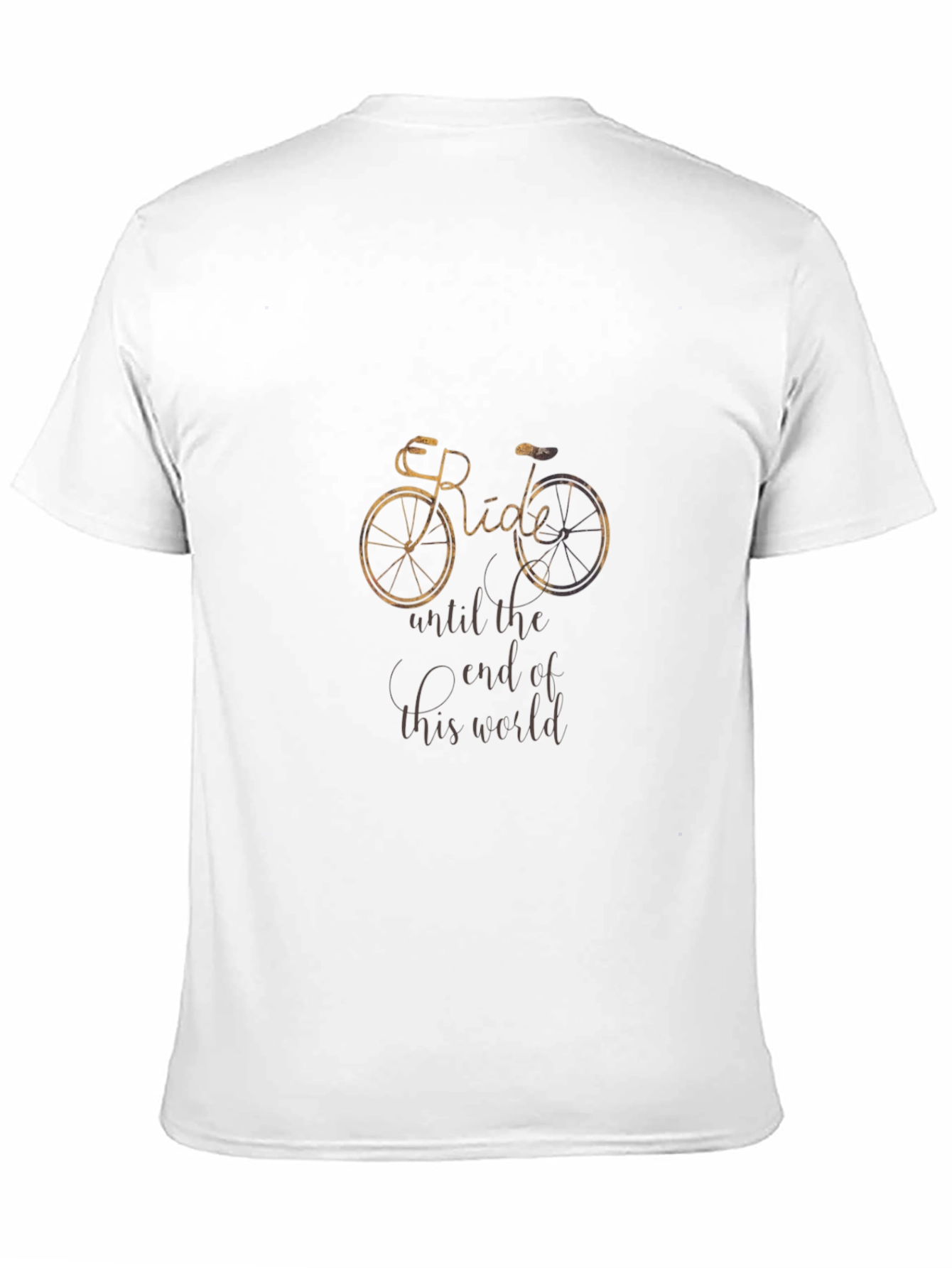 Black Ride Until The End Of The World T-Shirt view 11