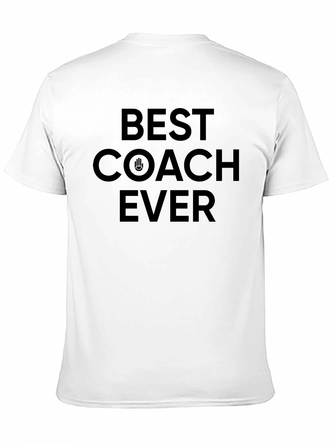 Black Best Coach Ever Black Graphic T-Shirt view 11