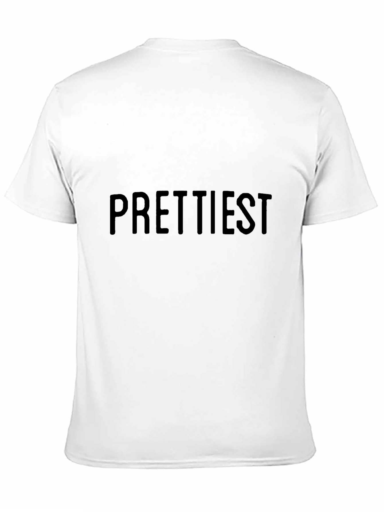 Black Prettiest Black Crew Neck Short Sleeve T-Shirt view 11