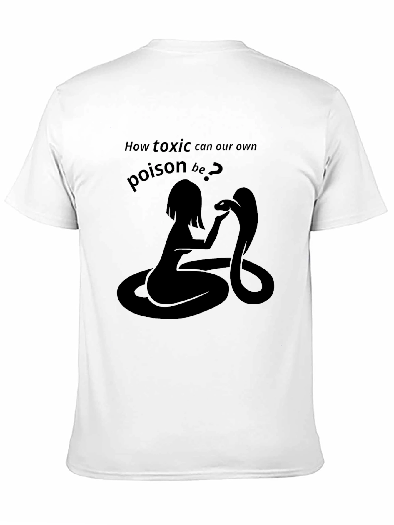 Black Toxic Poison Graphic Tee - Black T-Shirt view 11