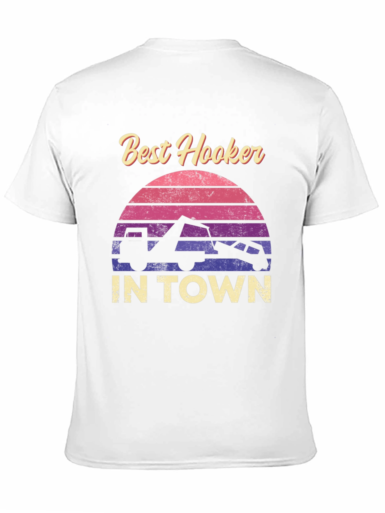 Black Best Hooker in Town Graphic Tee view 11