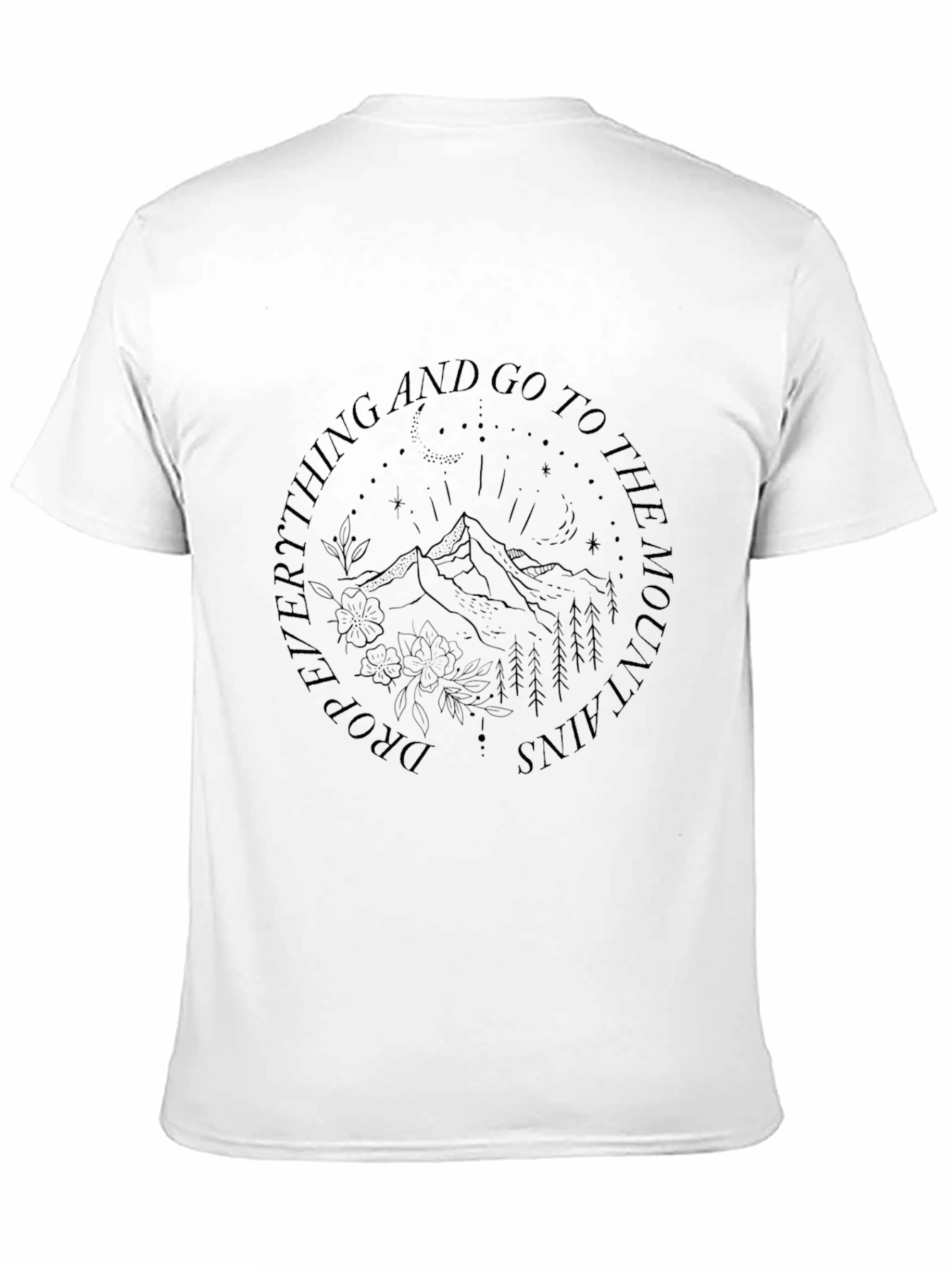 Black Drop Everything Mountain Adventure Tee view 11