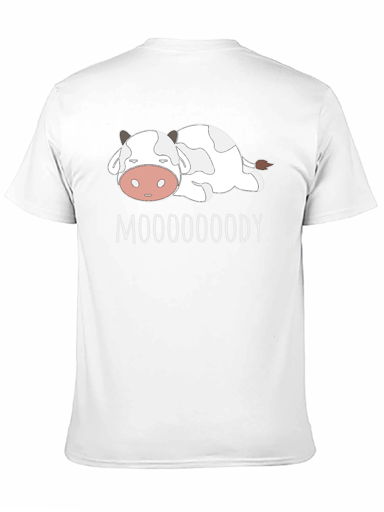 Black Moooooody Cow T-Shirt - Relaxed Fit view 11